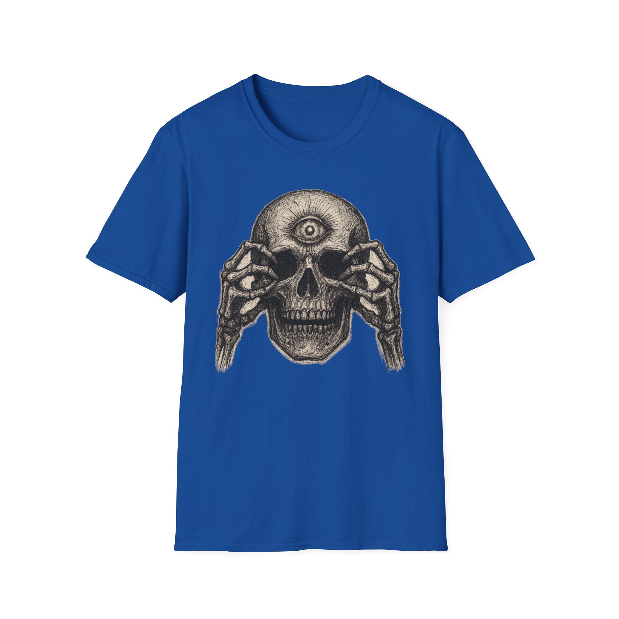 Mens Skull T-shirt Graphic Tees Skeleton Apparel Clothing Skulls Accessories Best Gift