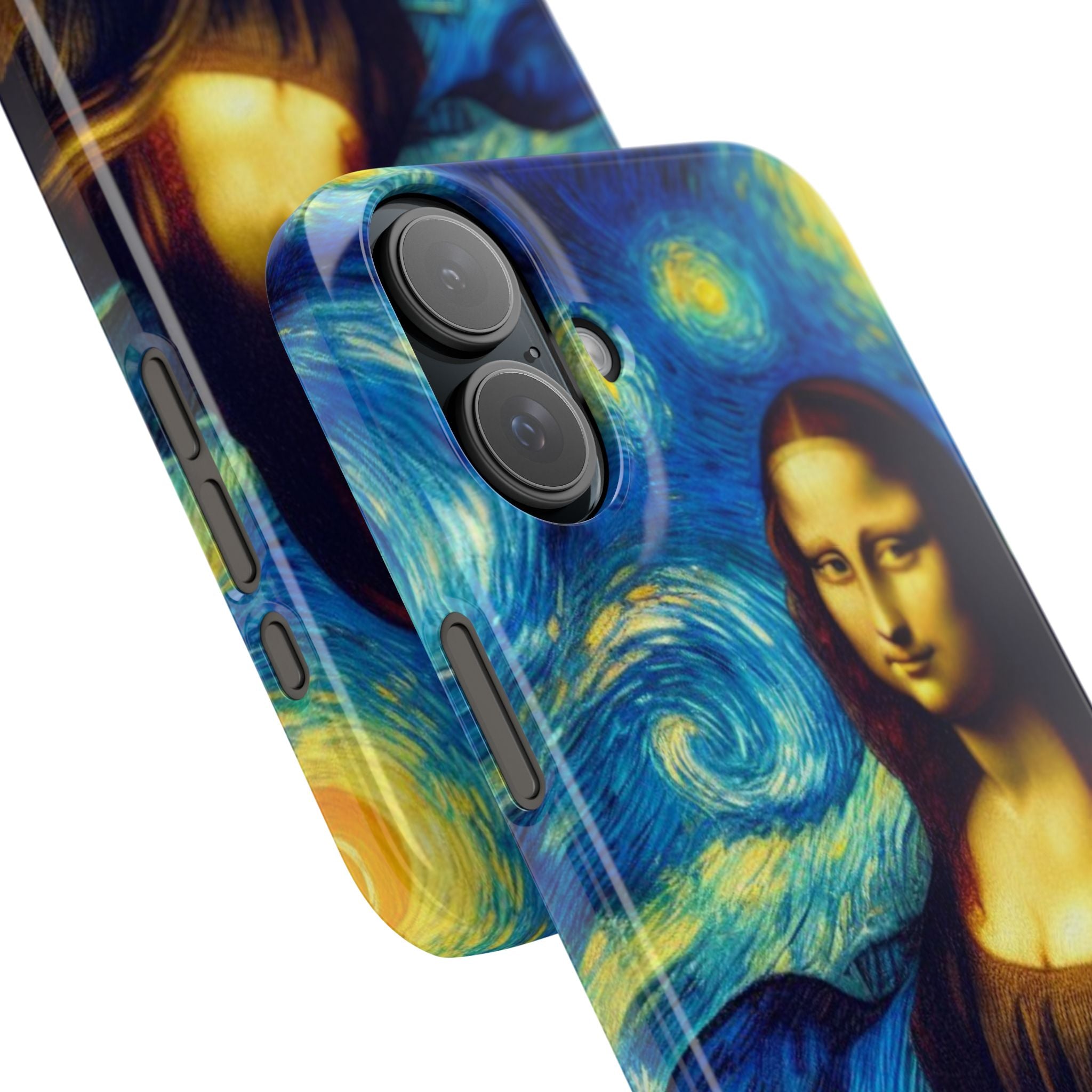 Funny Mona Lisa Phone Cases Van Gogh Starry Night Case Unique Gift iPhone 17 New