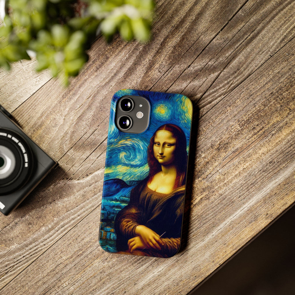 Funny Mona Lisa Phone Cases Van Gogh Starry Night Case Unique Gift iPhone 17 New