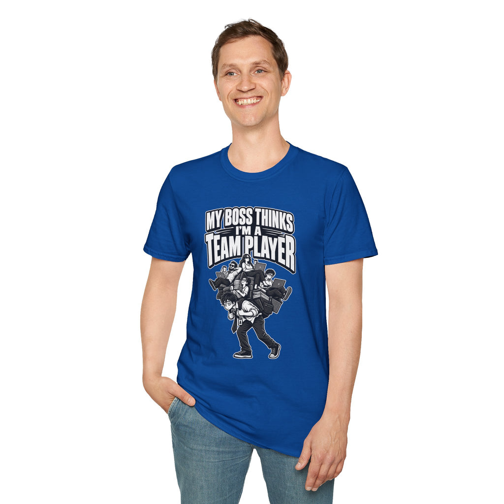 Funny Dark Humor Tshirt — Funny Office Tshirt Dark Humor Graphic Tee Unique Coworker Gift TEAM PLAYER Shirt