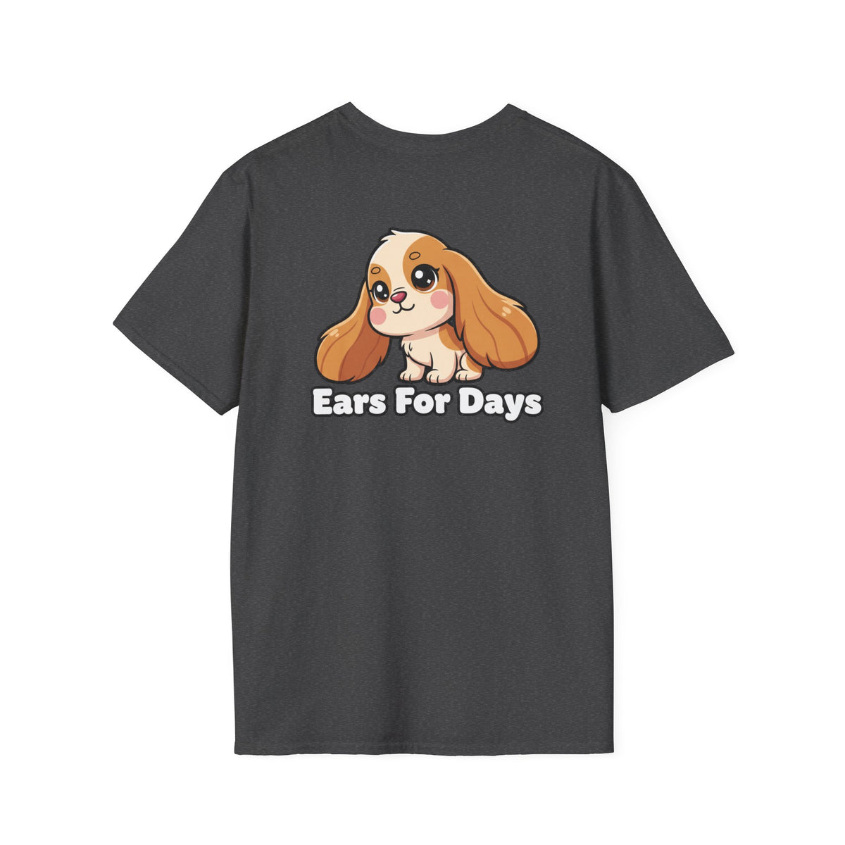 Cute Cocker Spaniel Shirt Ears For Days Funny Dog Lover Unisex Softstyle Tee Gift
