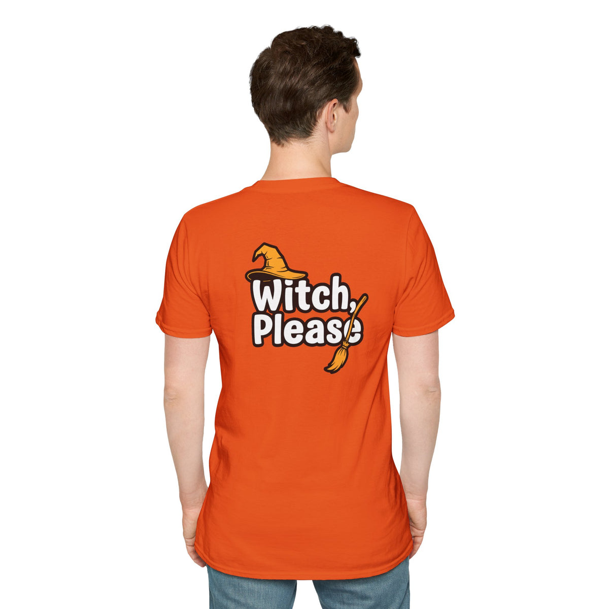 Dark Humor Halloween Shirt Witch Please Funny Sarcastic Witchy Unisex Softstyle Tee Adult Halloween Gift