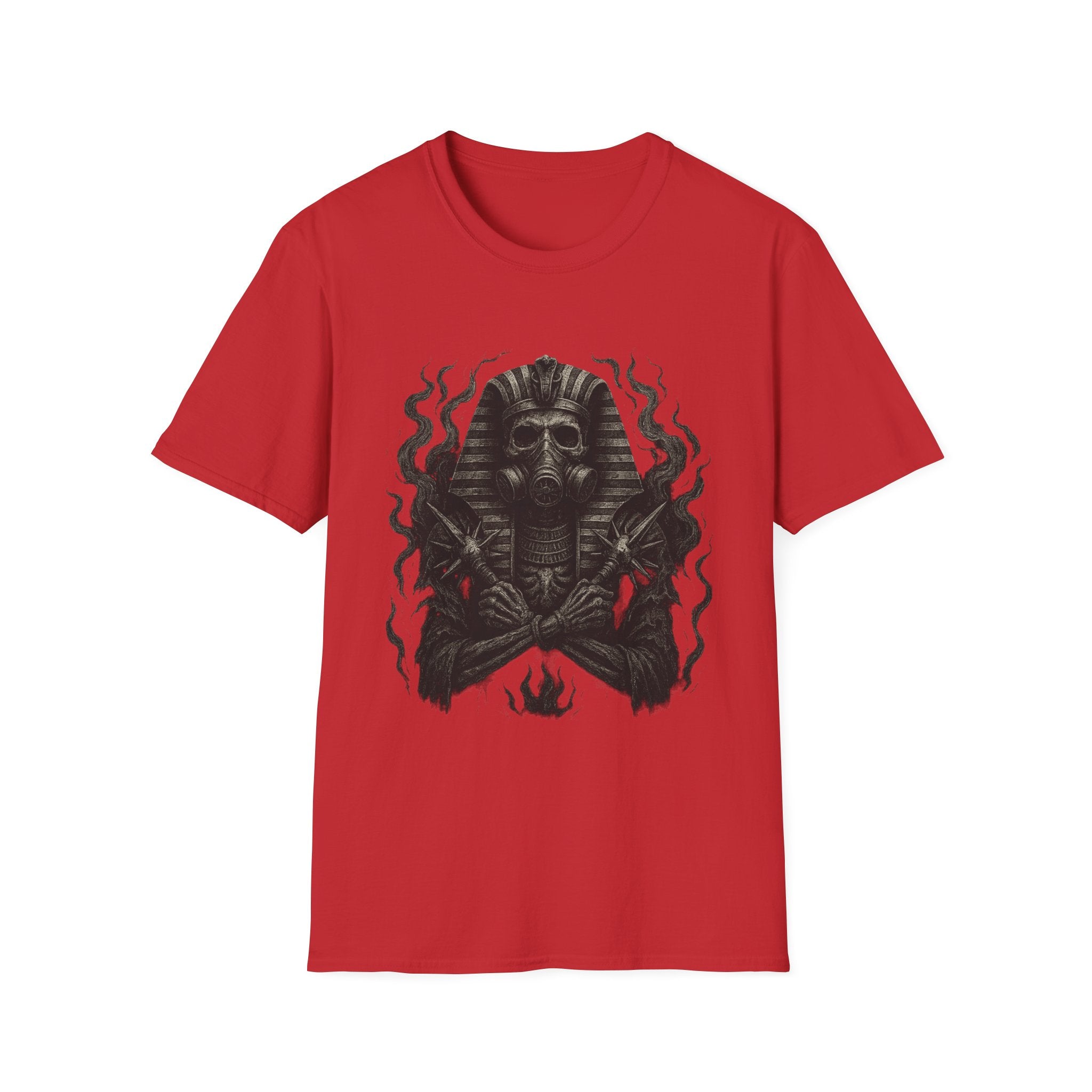 Vintage Mens T-shirts Egyptian Skull Graphic Tees Men Pharaoh Unisex Clothing Best Gift