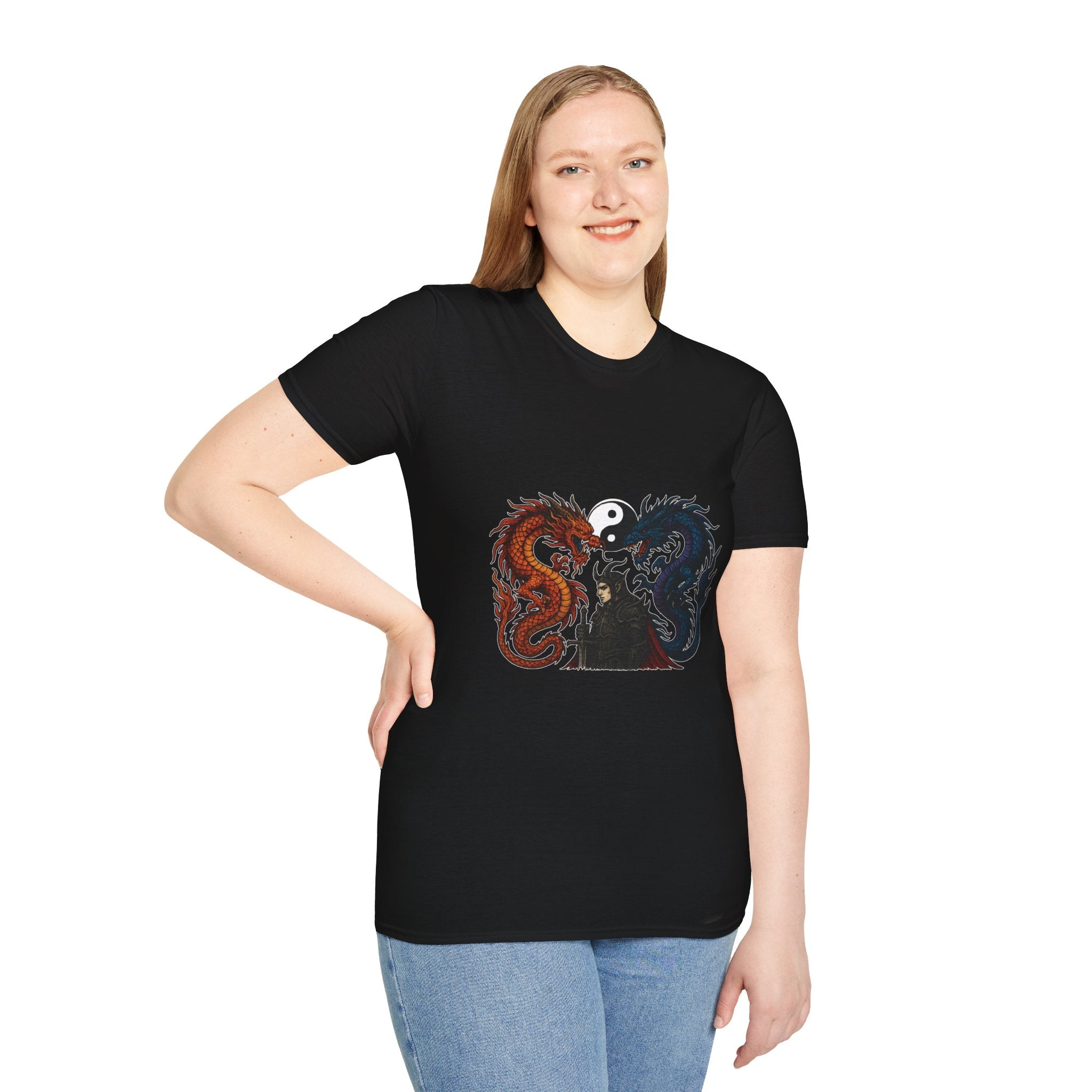 Dragon T-shirt Men Women Graphic Tee Clothing Apparel Chinese Dagon Symbol Gift