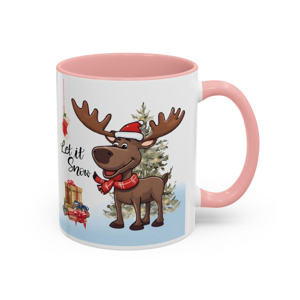 Christmas Mug Accent Funny Moose Mug Coffee Mug Cute Unique Gift Cup Travel Mug