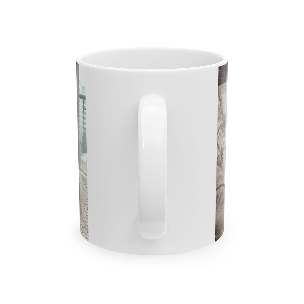 Funny British Shorthair Cat Mug Cute Detective Cat Coffee Cup Lover Gift Ceramic Mug 11oz 15oz Cats