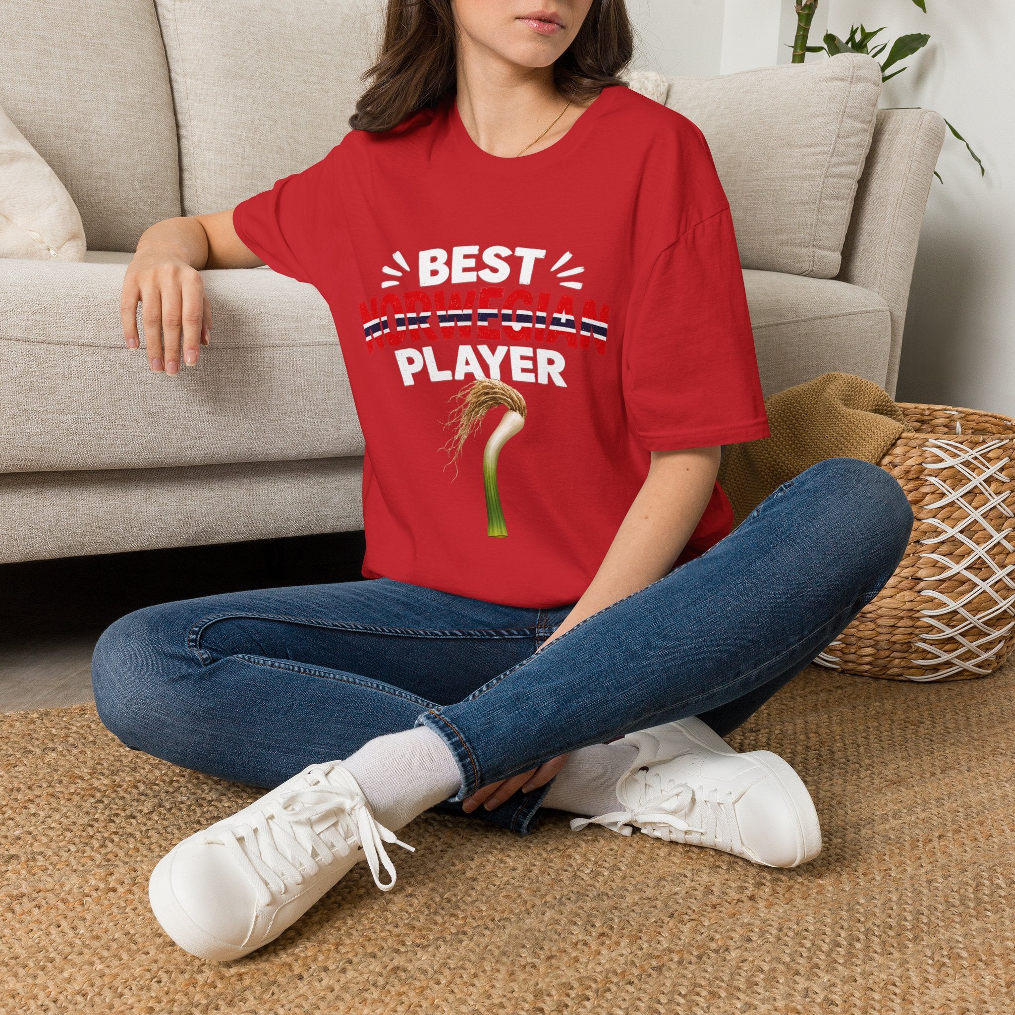 Funny Erling Haaland Tshirt Norway Football Player Unisex Softstyle T-Shirt Usa Soccer