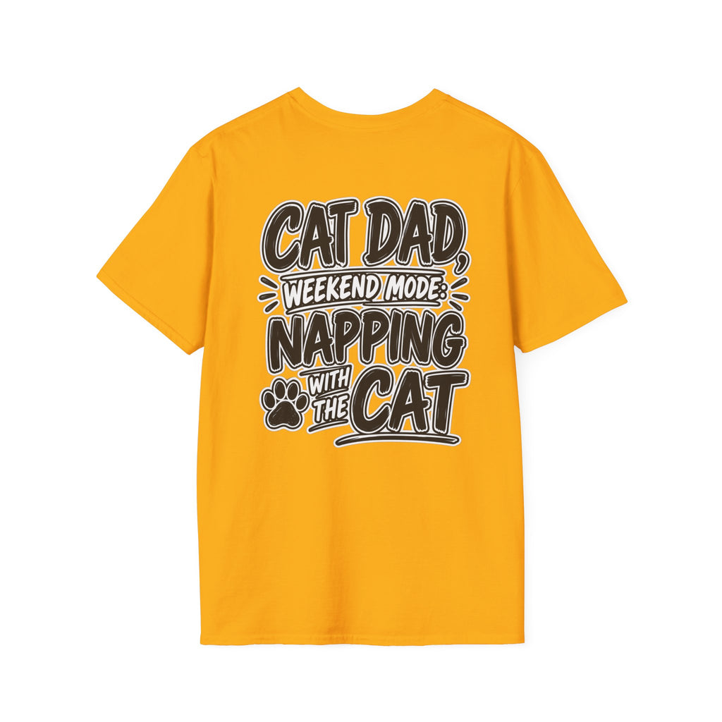 Cat Dad Shirt Pet Lover Tshirt Funny Cat Lover Graphic Tee Dark Humor Tee Unique Gift Funny Tshirt