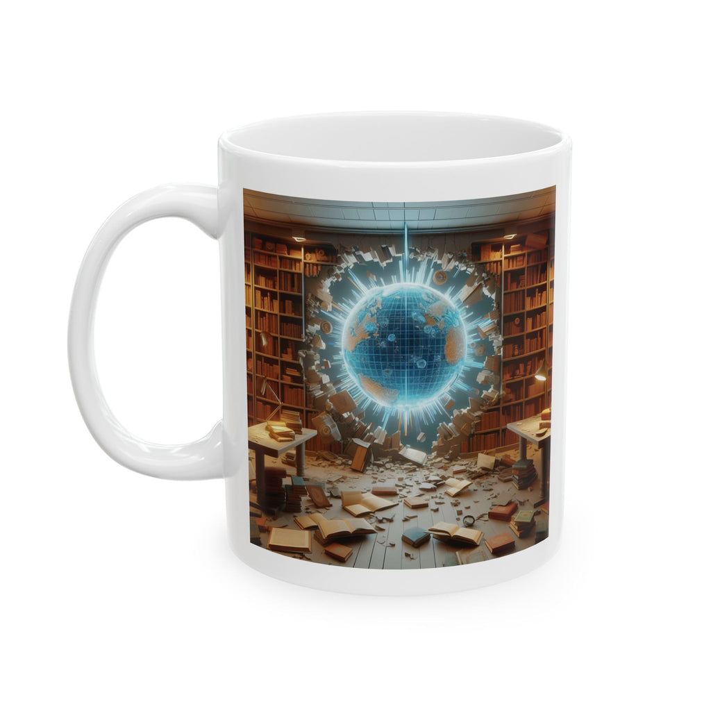 3D Bookshelf Mug-Library Book Shelf Mugs Book Lover Ceramic Mug Shelf Cup Gifts 2026