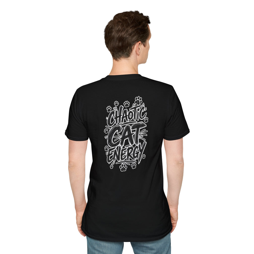 Funny Cat Shirt Chaotic Cat Energy Sarcastic Cat Lover Graphic Tee Cat Lover Graphic Tee Dark Humor Tee Unique Gift Funny Tshirt