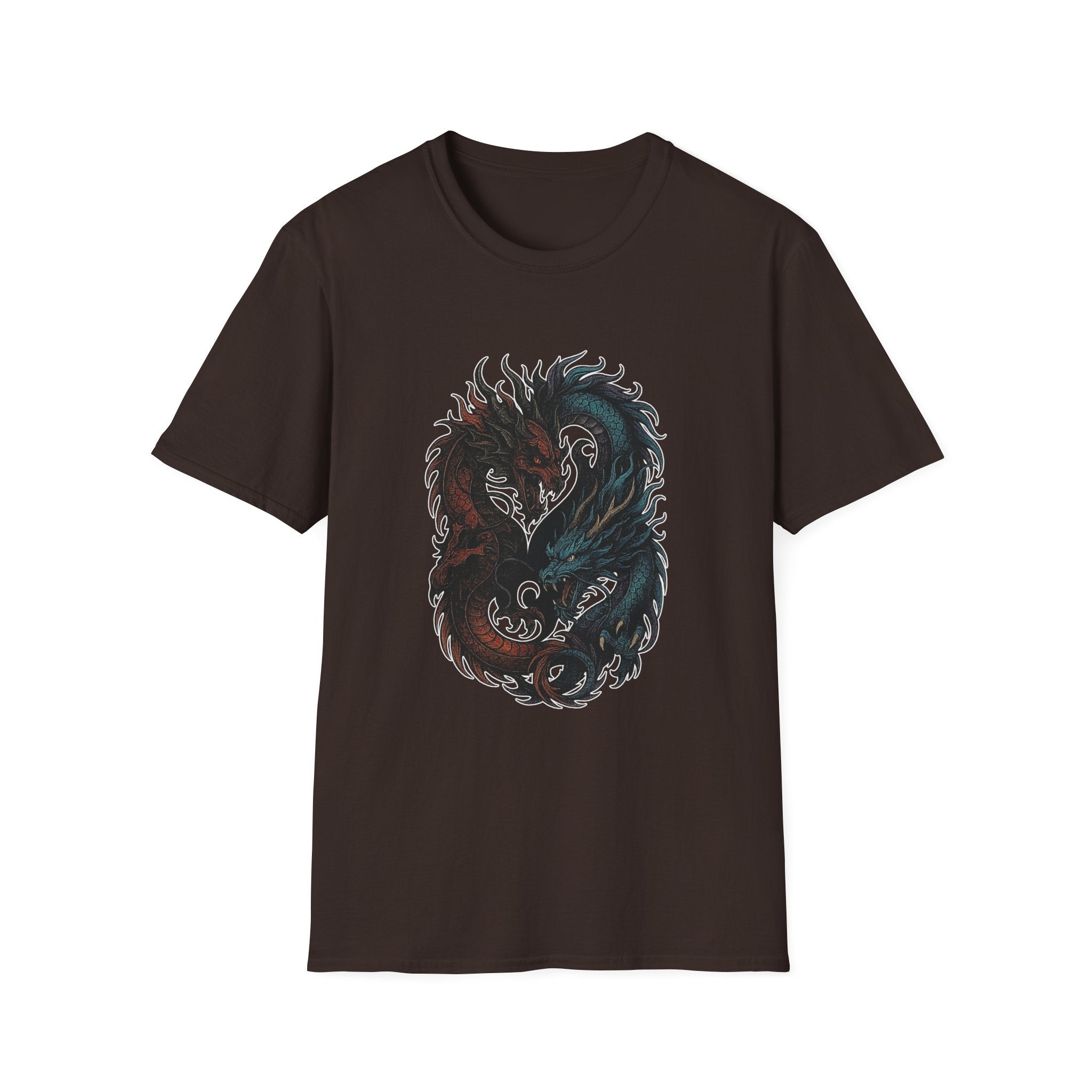 Dragon T-shirt Men Women Graphic Tee Clothing Apparel Chinese Dagon Symbol Gift
