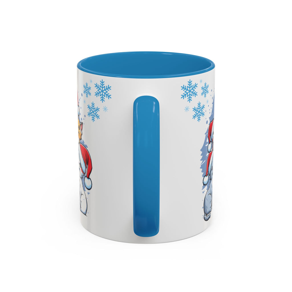 Christmas Ceramic Mug Cat Best Gift Holiday Festive Cup Christmas Gift Cute Kids
