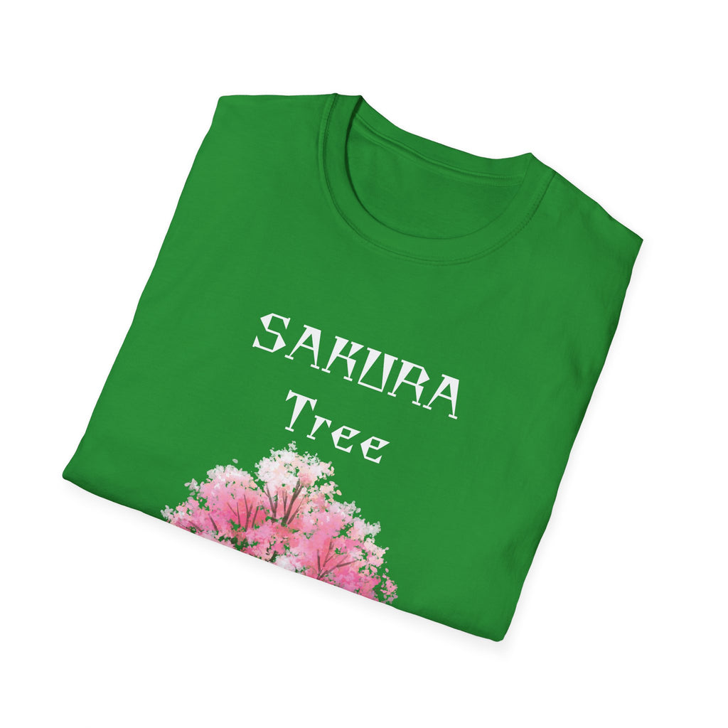 Sakura T-Shirt Japanese Art Shirt Unisex Softstyle Cherry Blossom Flower T-shirt