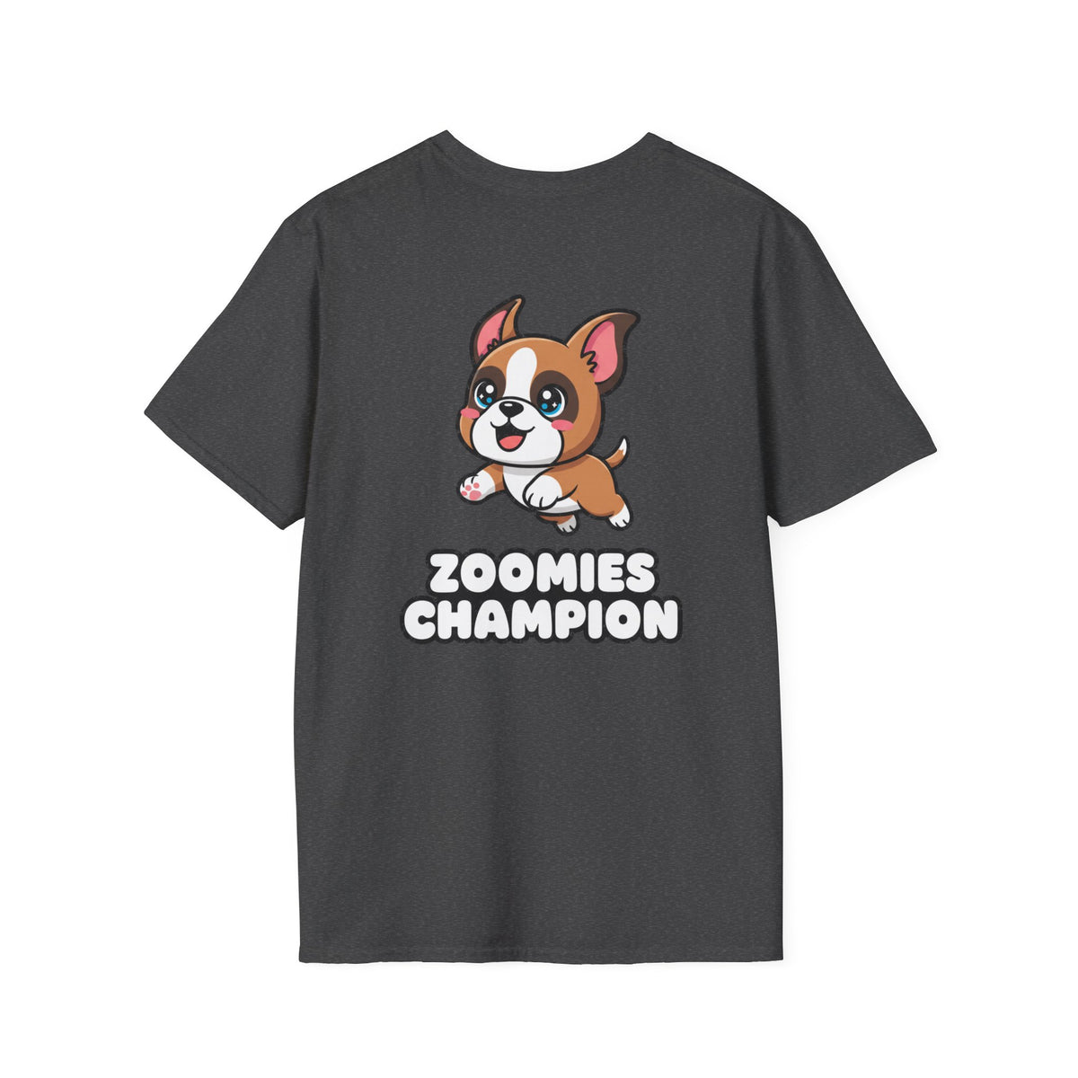 Cute Boxer Shirt Zoomies Champion Funny Dog Lover Unisex Softstyle Tee Gift