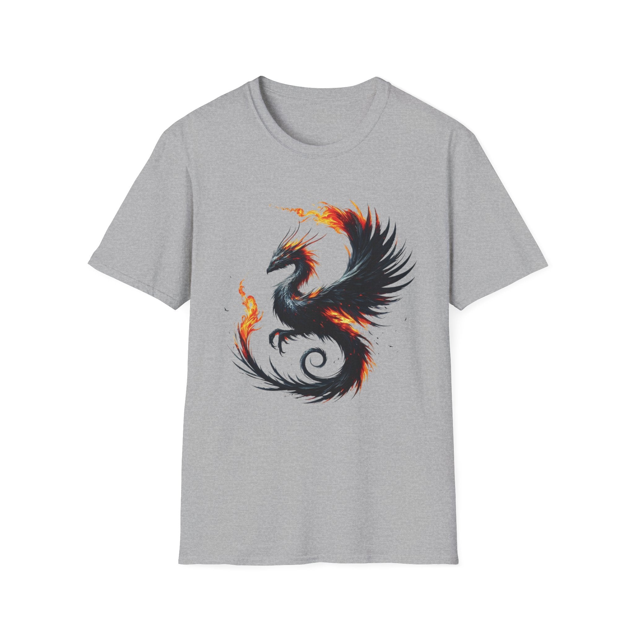Dragon T-shirt Mens Graphic Tee Clothing Apparel Chinese Symbol Unisex Softstyle Unique Tshirt Best Gift