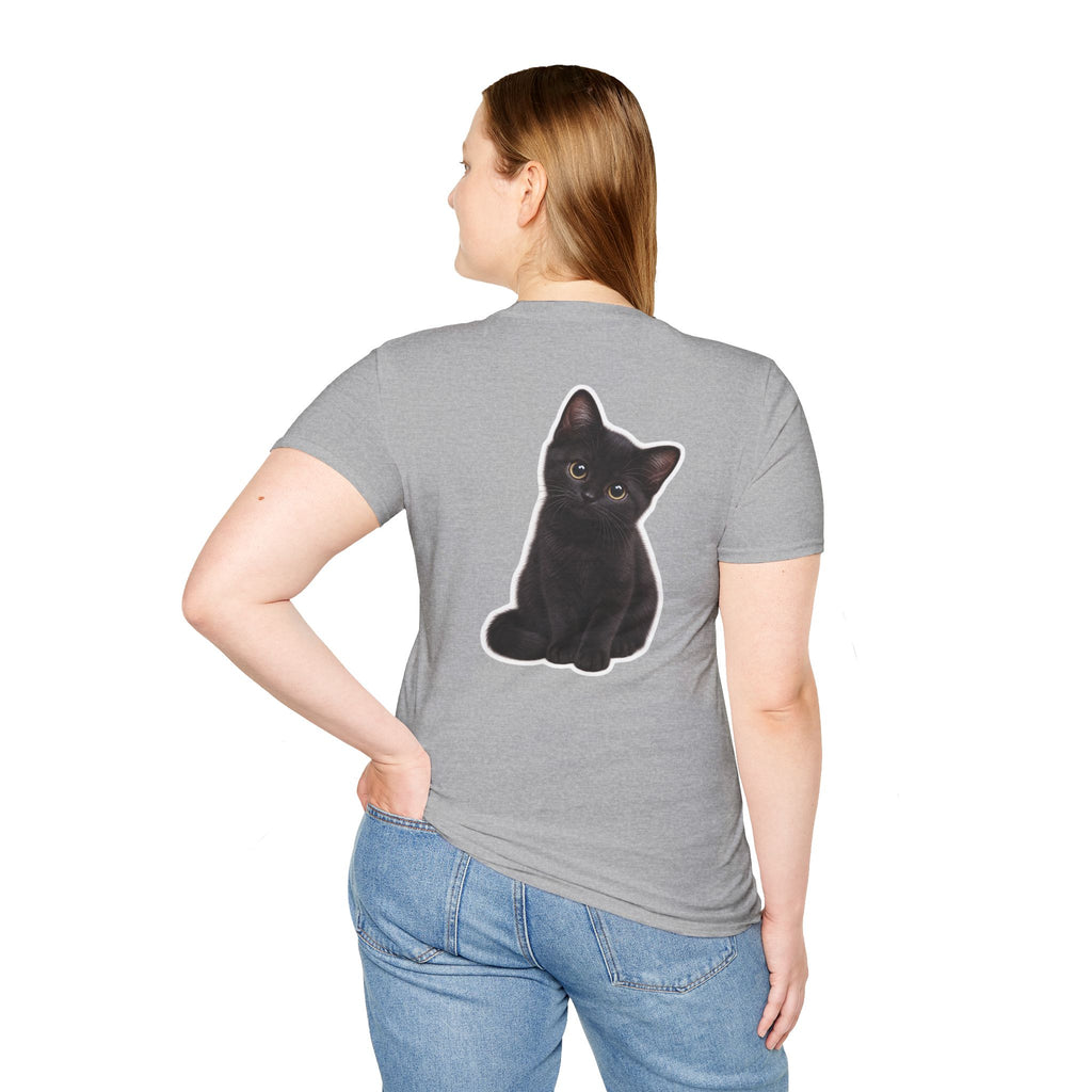 Black Cat Shirt Dark Humor Tee Cat Mom Tshirt Unique Gift Black Cat T shirt Funny Tshirt