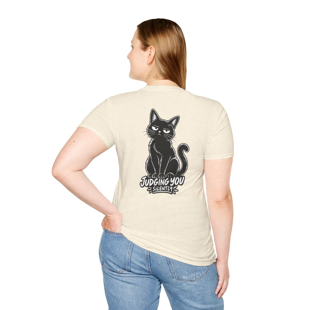 Black Cat Shirt Dark Humor Tee Cat Mom Tshirt Unique Gift Black Cat T shirt