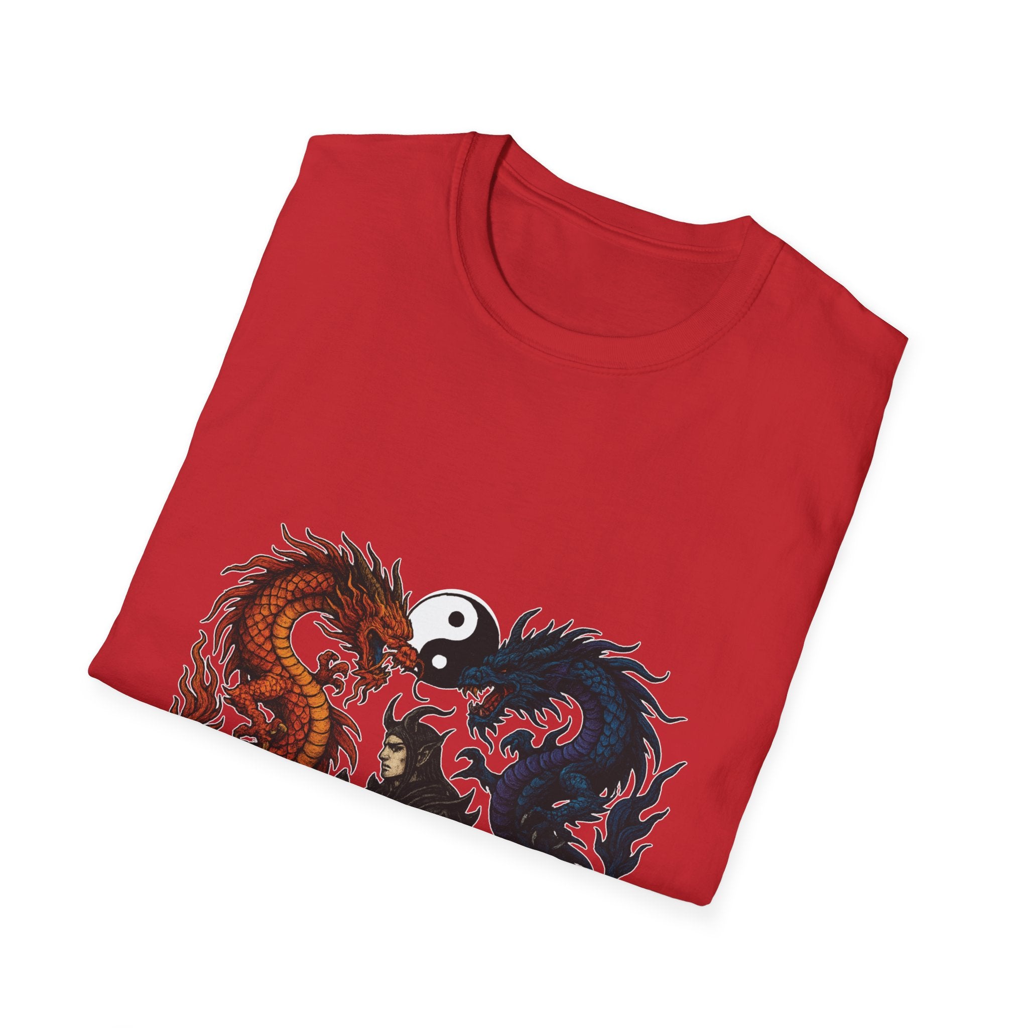 Dragon T-shirt Men Women Graphic Tee Clothing Apparel Chinese Dagon Symbol Gift