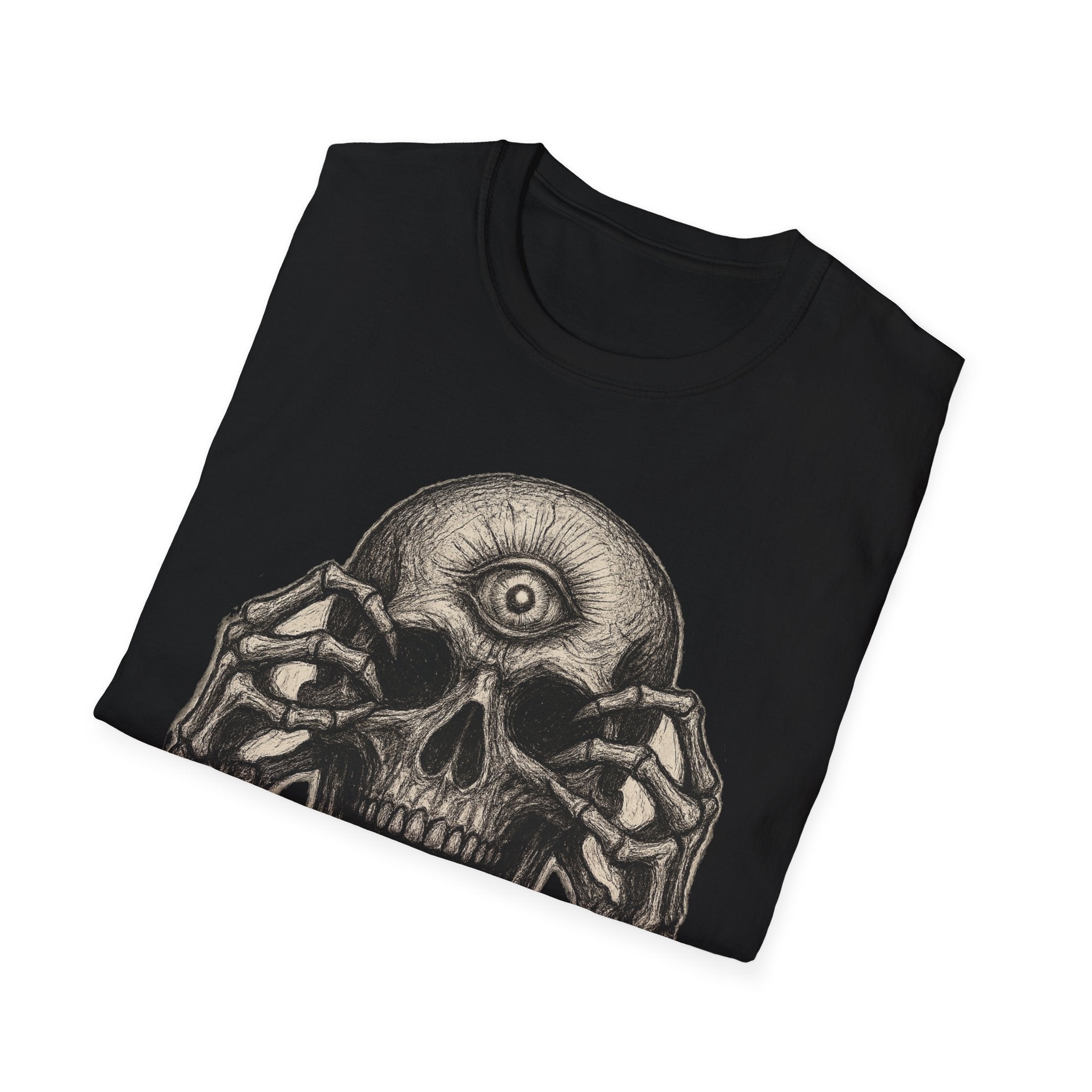 Mens Skull T-shirt Graphic Tees Skeleton Apparel Clothing Skulls Accessories Best Gift