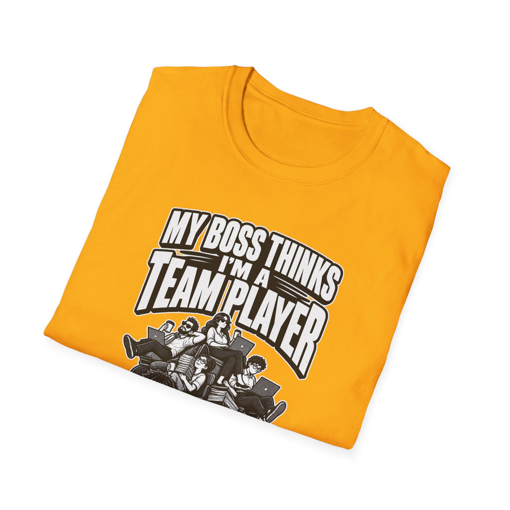 Funny Dark Humor Tshirt — Funny Office Tshirt Dark Humor Graphic Tee Unique Coworker Gift TEAM PLAYER Shirt