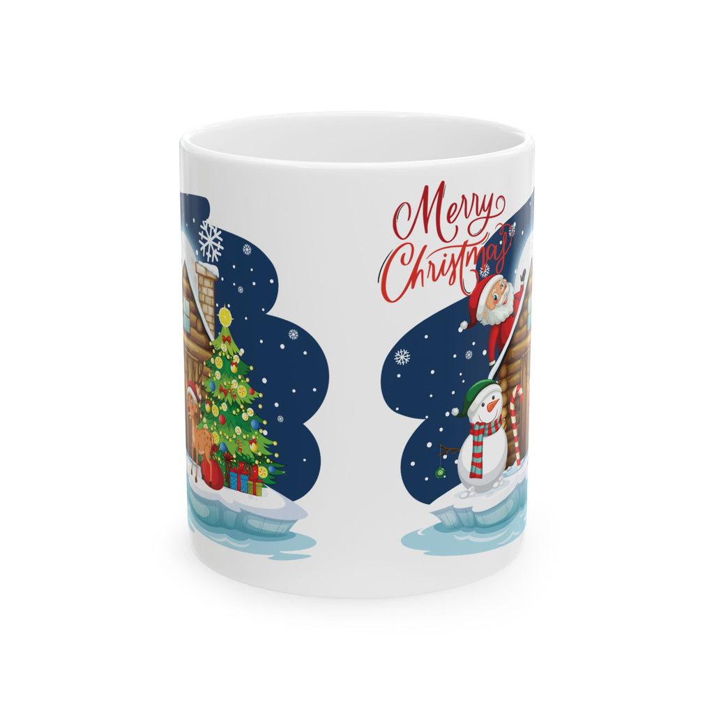 Christmas Mug Funny Santa Claus Mug Unique Cute Coffee Cup Deer Snowman Gift Kid 11oz