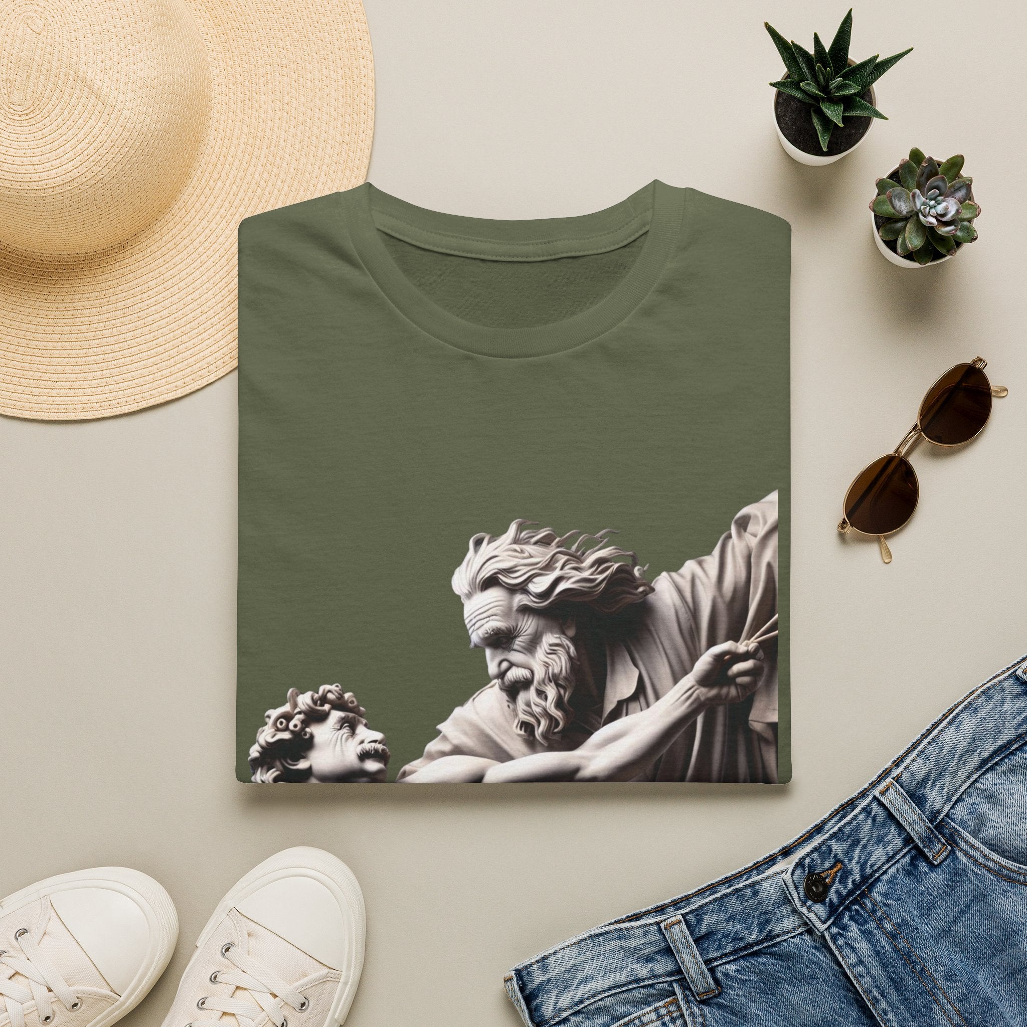 Funny Albert Einstein Unisex Softstyle T-Shirt Unique Gift Cotton T-shirt Art