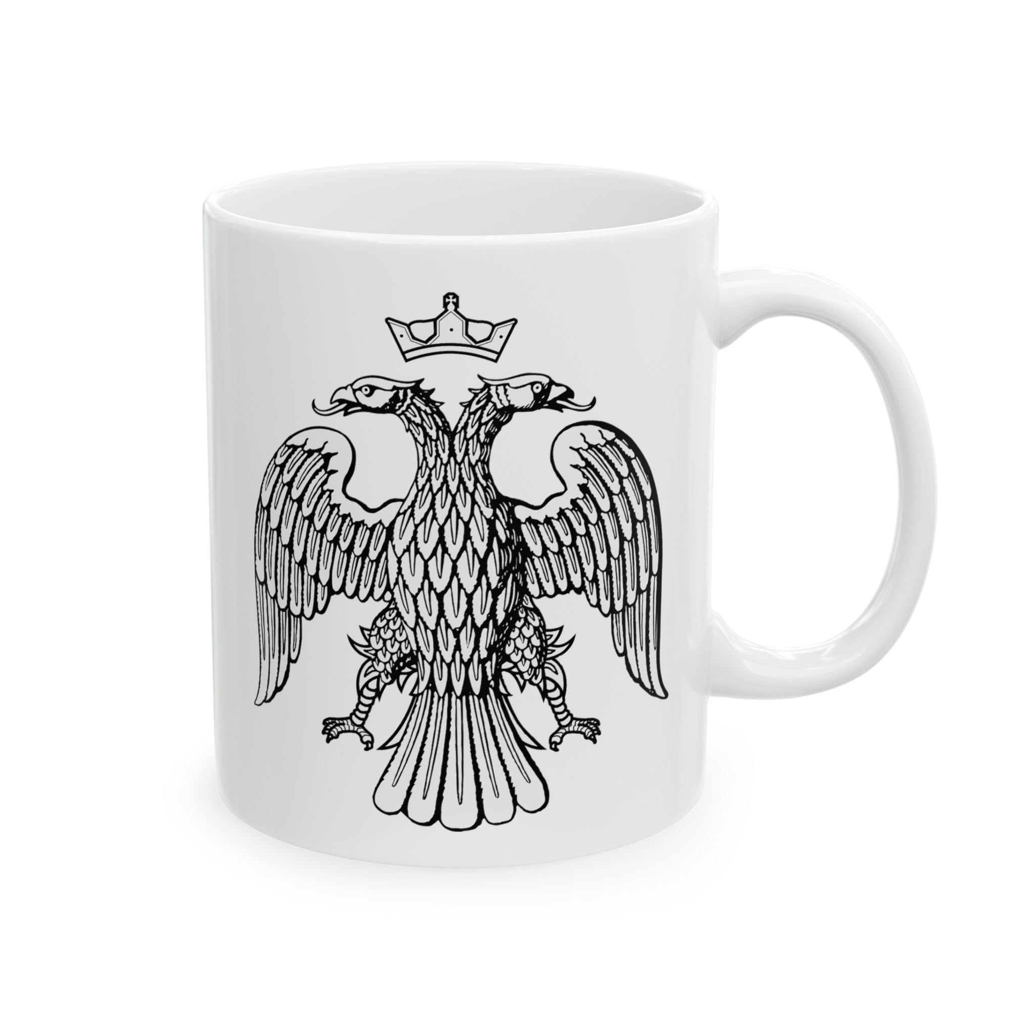 Byzantine Empire Symbol Mug Coffee Cup Double Headed Eagle Gift History Lovers 11oz Tea Mug