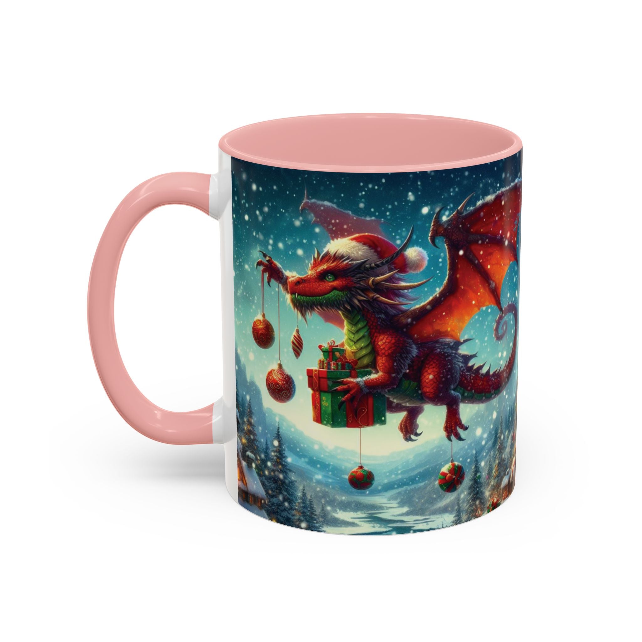 Christmas Mug Dragon Mug Santa Funny Coffee Tea Ceramic Cup New Year 2027 Gift