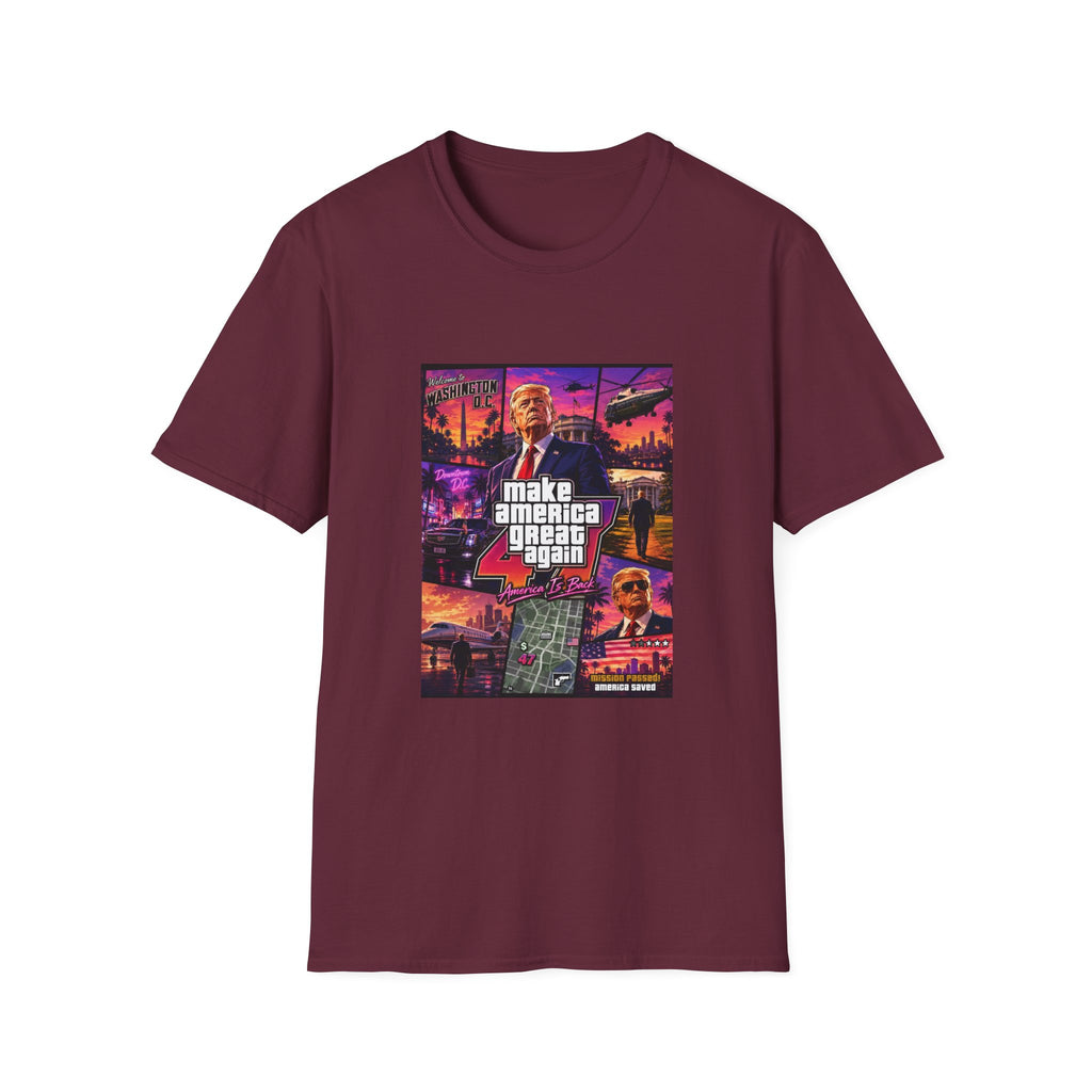Funny Trump Make America Great Again T-Shirt Patriotic Political Trump Artwork