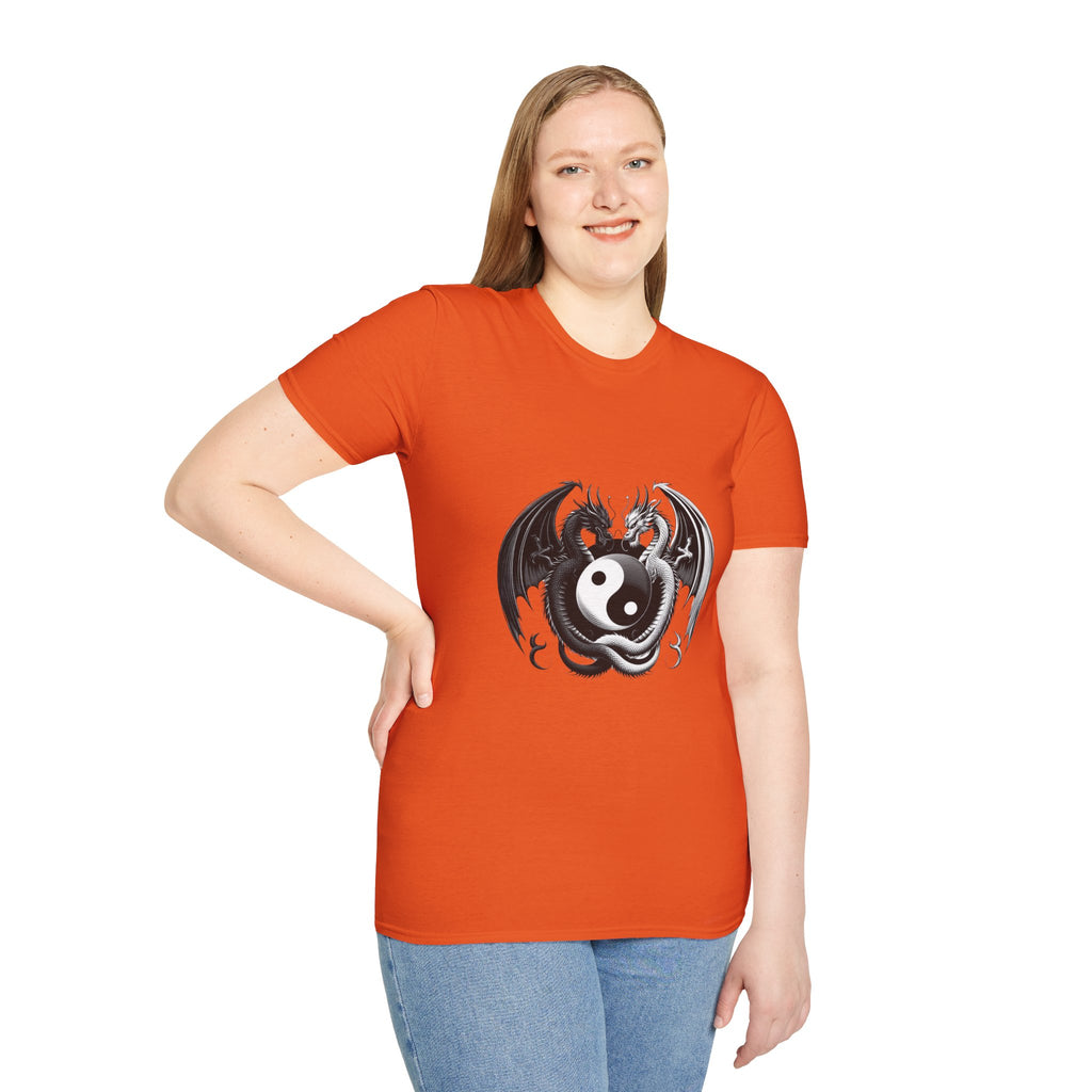 Dragon T-shirt Men Women Graphic Tee Clothing Apparel Chinese Dagon Symbol Gift