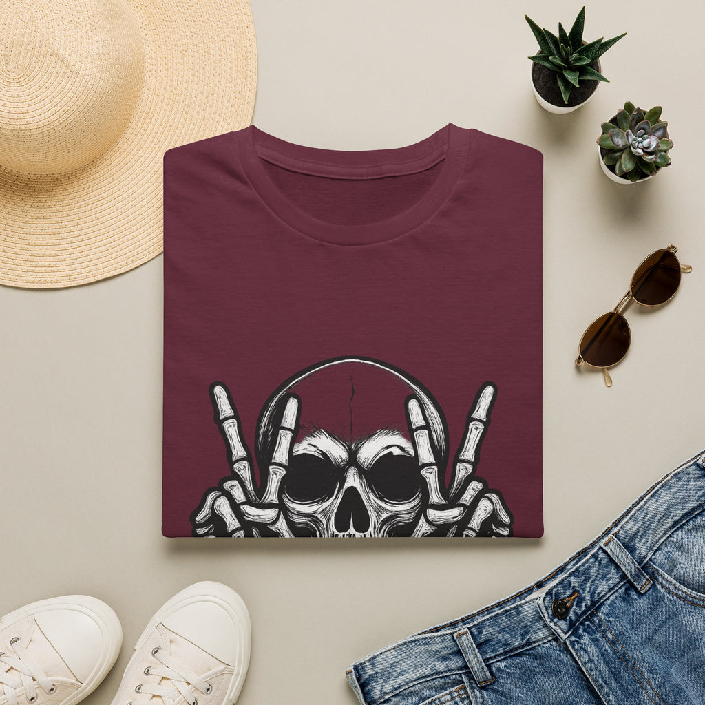 Mens Skull T-shirt Graphic Tees Skeleton Apparel Clothing Skulls Accessories Best Gift