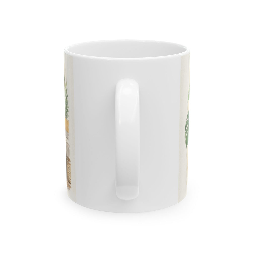 Plant Mom Mug Funny Botanical Coffee Cup Gift for Plant Lovers Mother's Day Best