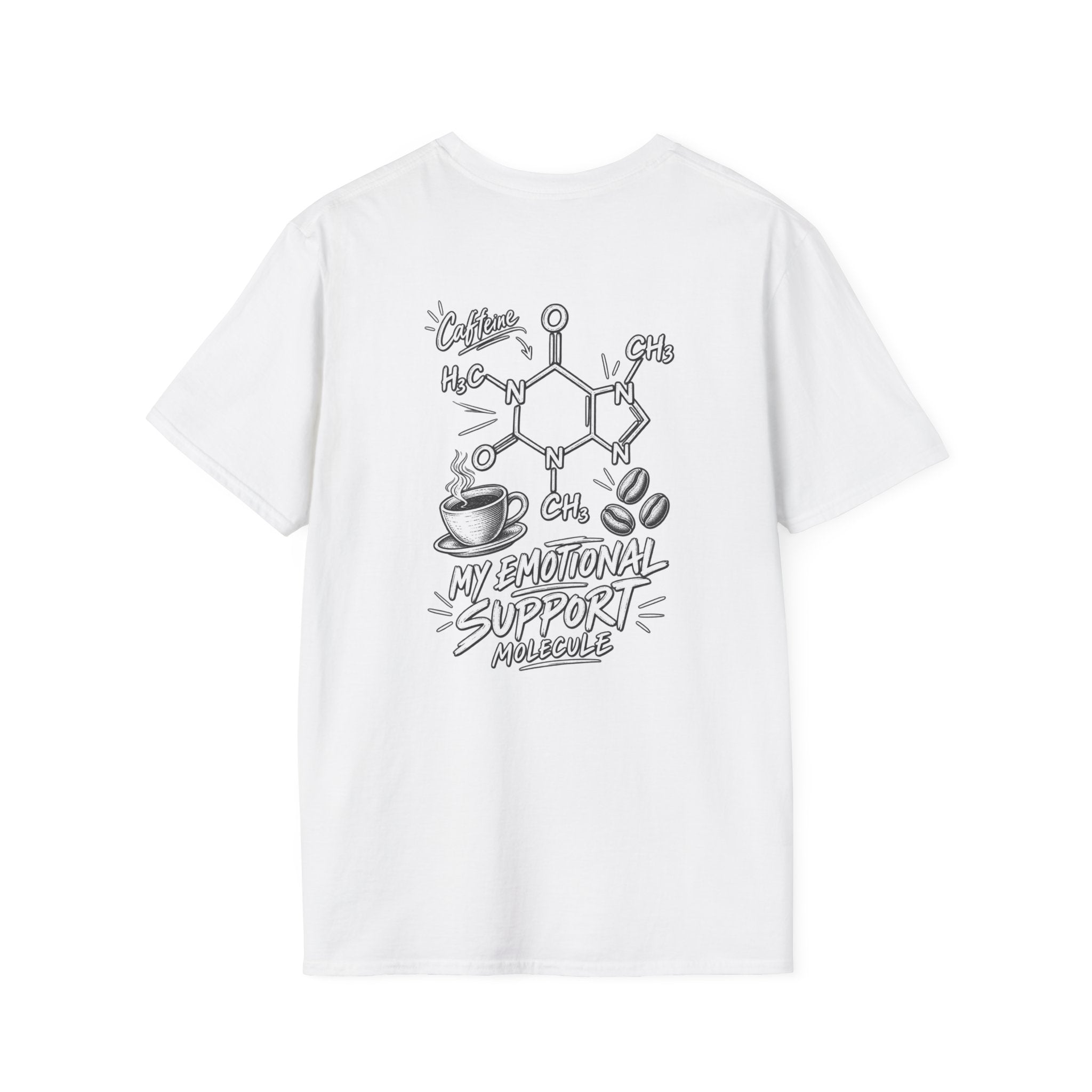 Copy of Funny Caffeine and Chaos Shirt Coffee Lover Graphic Tee Dark Humor Tshirt Funny Office Tshirt