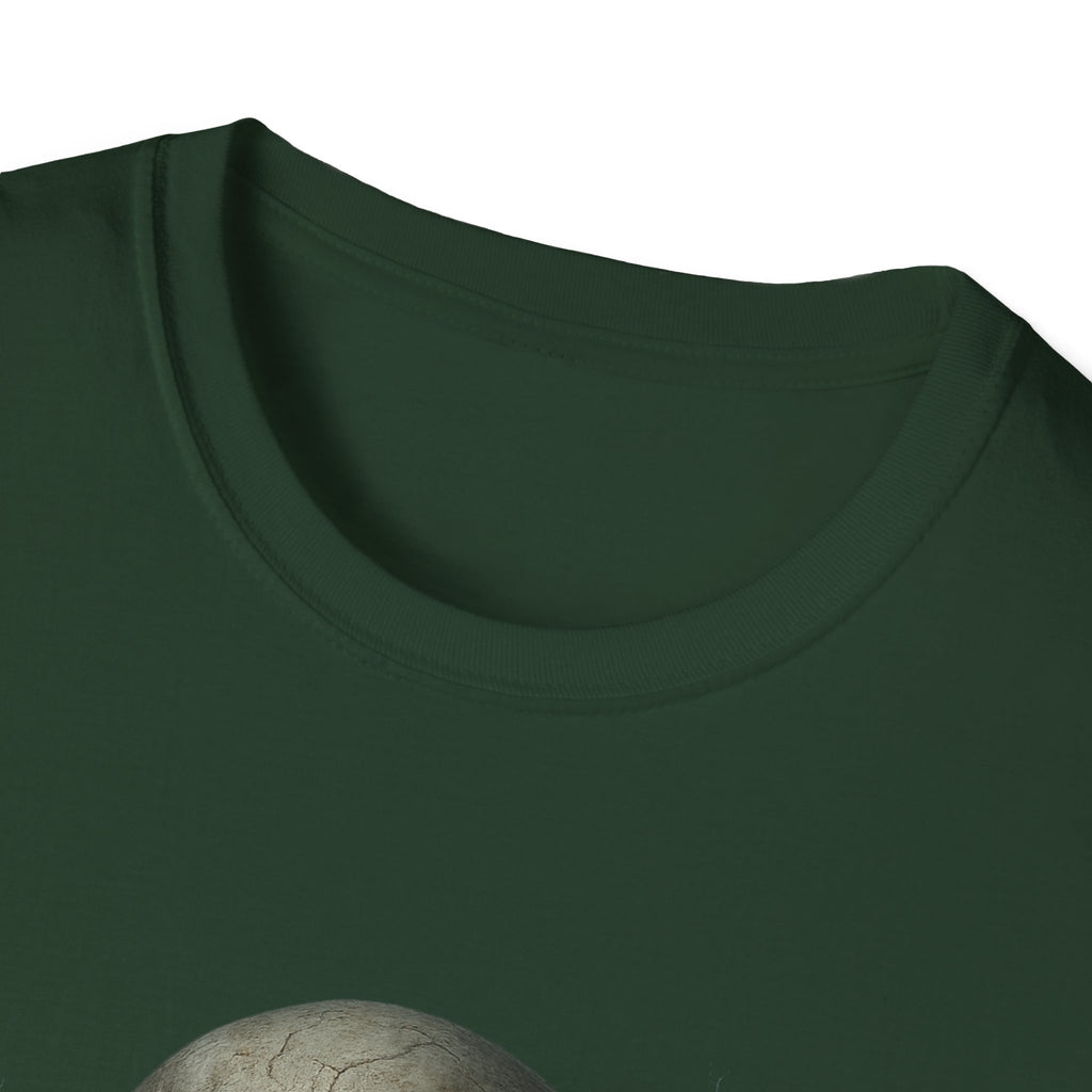 Funny Mens Electric Skull T-Shirt Classic Short Sleeve Shirt Apparel Clothing