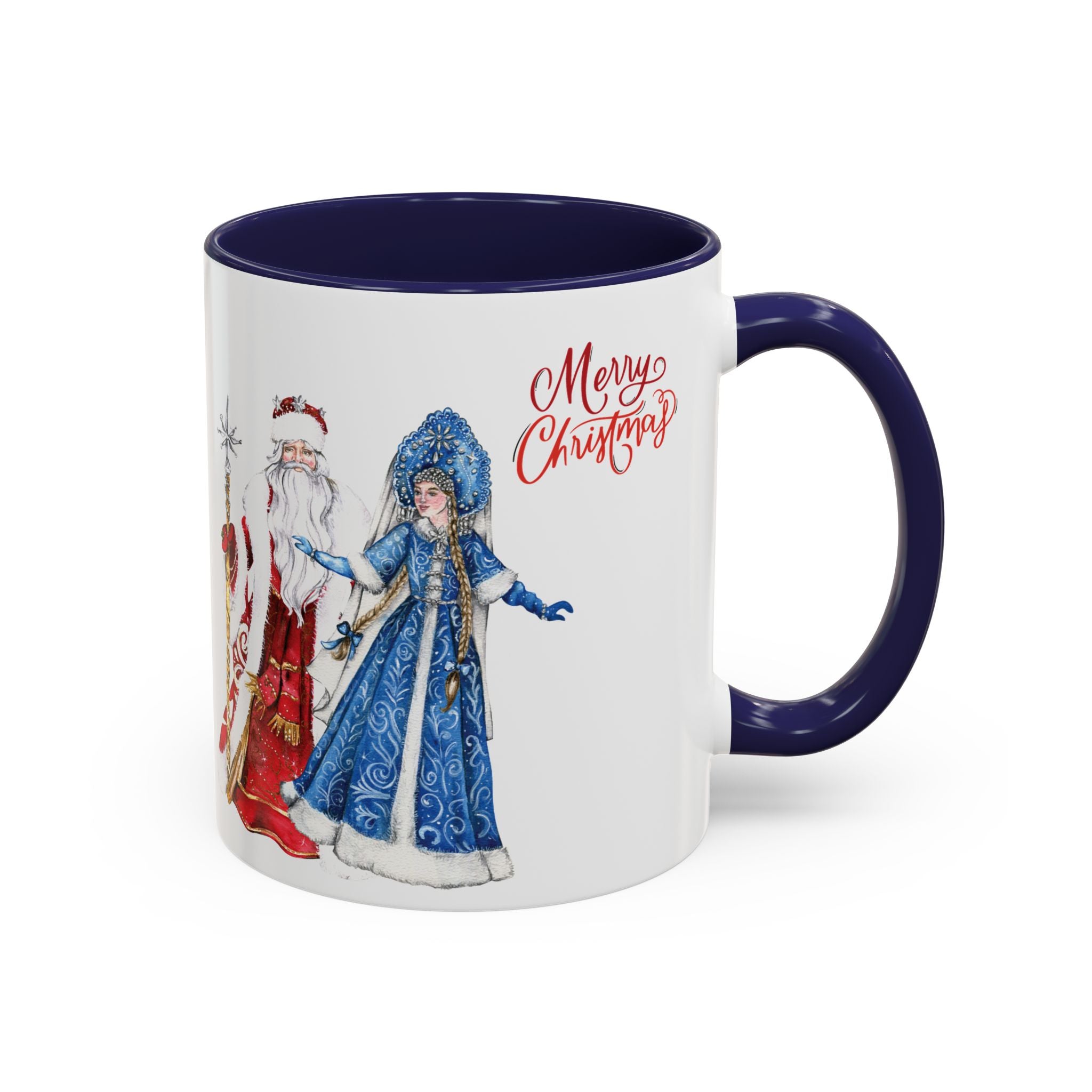 Christmas Mug Funny Santa Claus Mug Snow Maiden Unique Russian Cute Coffee Cup Best Gift for New Year 11oz 2027