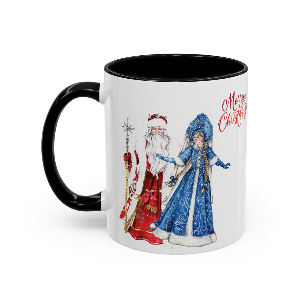Christmas Mug Funny Santa Claus Mug Snow Maiden Unique Russian Cute Coffee Cup Best Gift for New Year 11oz 2027