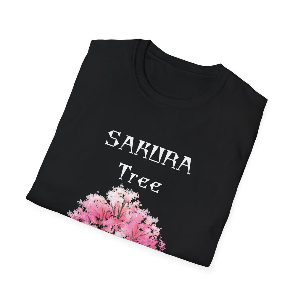 Sakura T-Shirt Japanese Art Shirt Unisex Softstyle Cherry Blossom Flower T-shirt