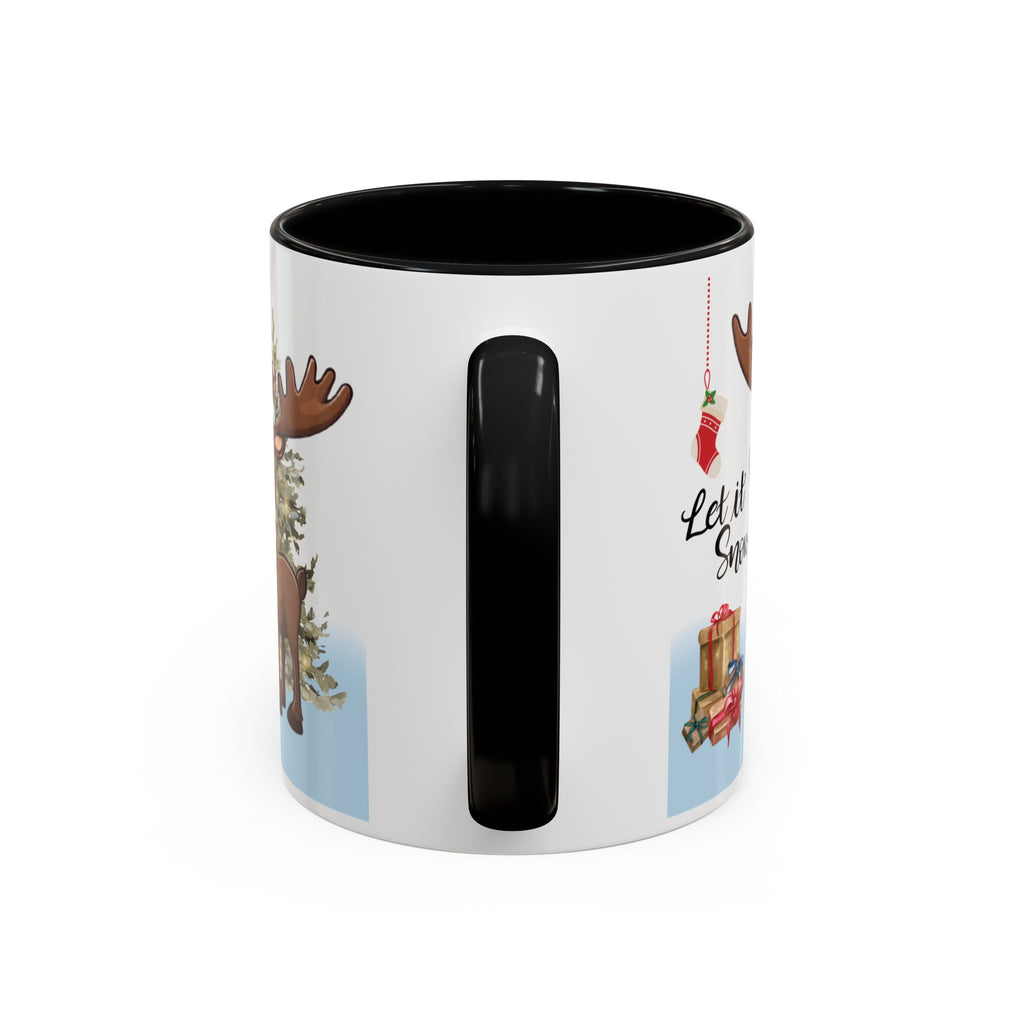 Christmas Mug Accent Funny Moose Mug Coffee Mug Cute Unique Gift Cup Travel Mug