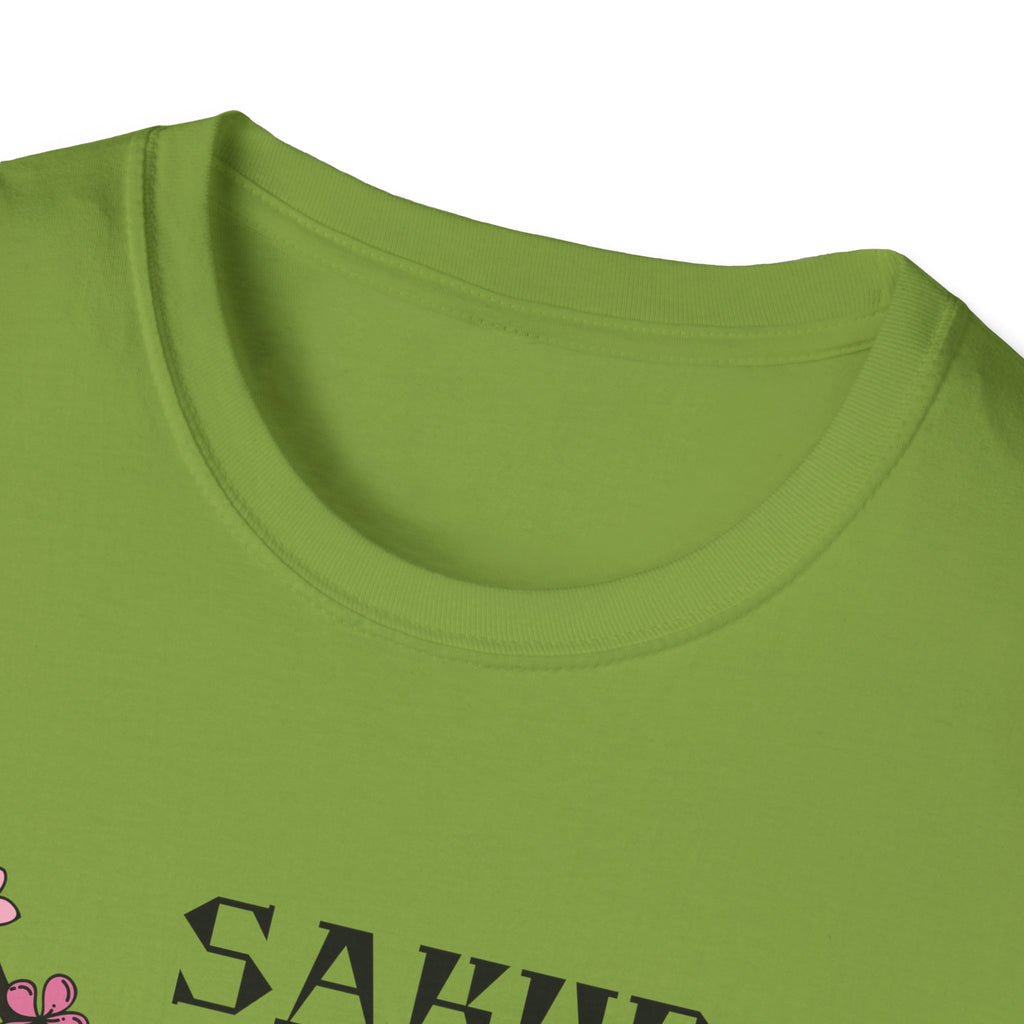 Sakura T-Shirt Japanese Art Shirt Unisex Softstyle Cherry Blossom Flower T-shirt