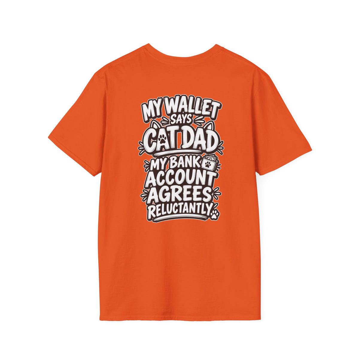 Cat Dad Shirt Pet Lover Tshirt Funny Cat Lover Graphic Tee Dark Humor Tee Unique Gift Funny Tshirt