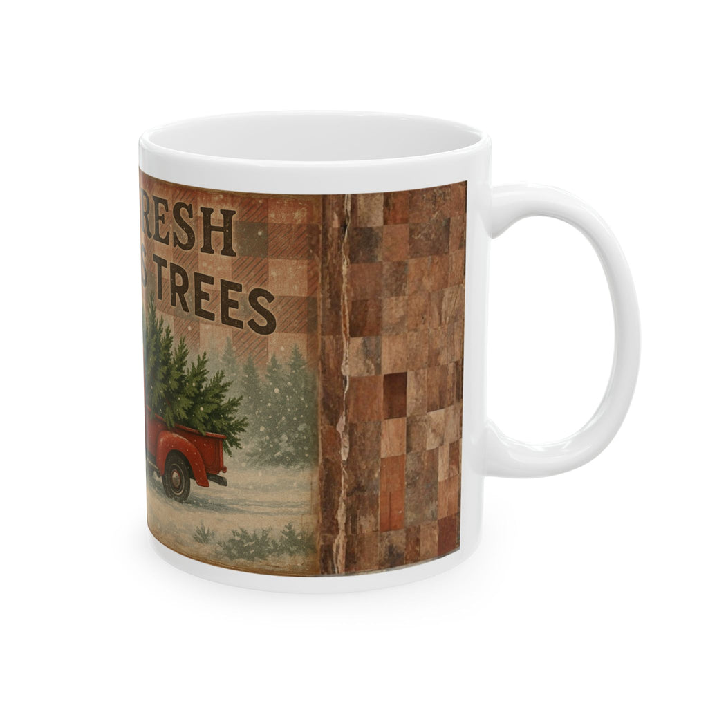 Christmas Mug Ceramic Cute Tea Mug Holiday Gift Kids Funny Coffee Cup New Year