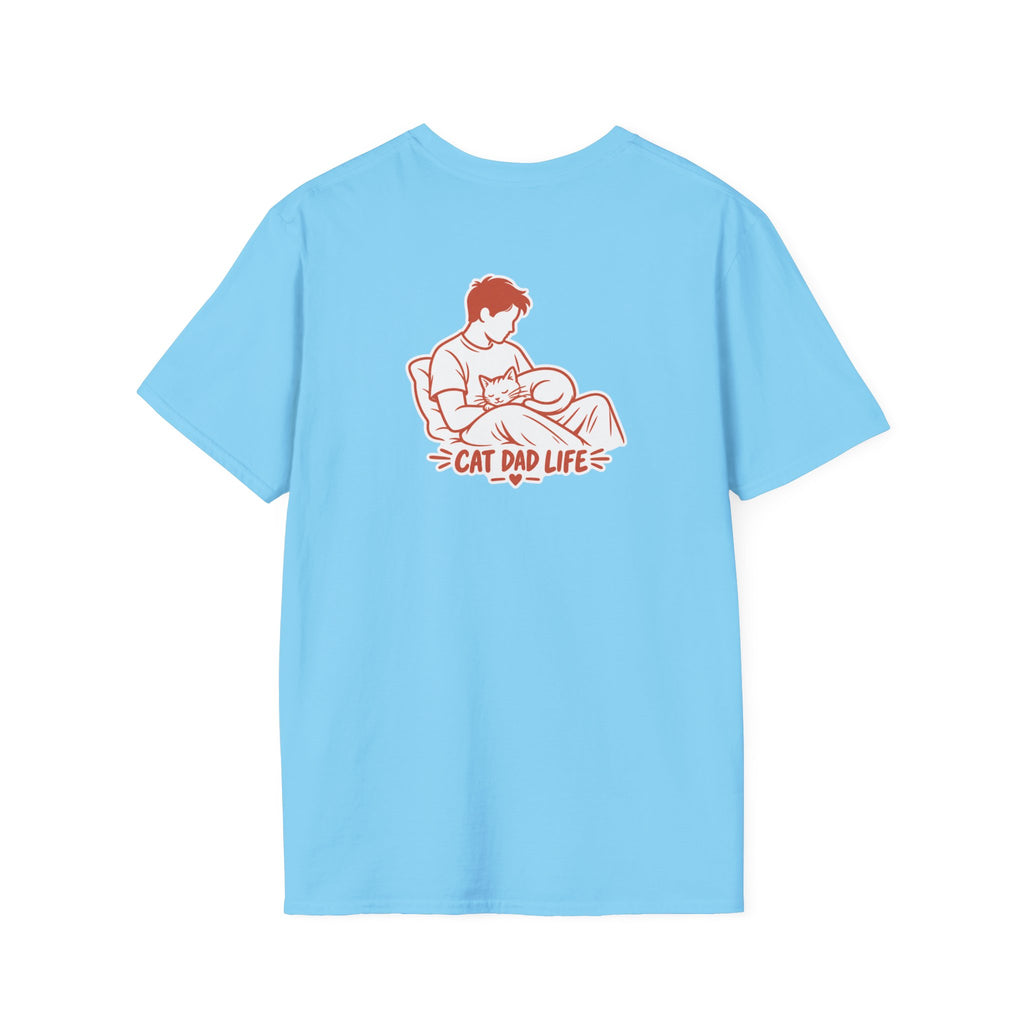 Cat Dad Shirt Pet Lover Tshirt Funny Cat Lover Graphic Tee Dark Humor Tee Unique Gift Funny Tshirt