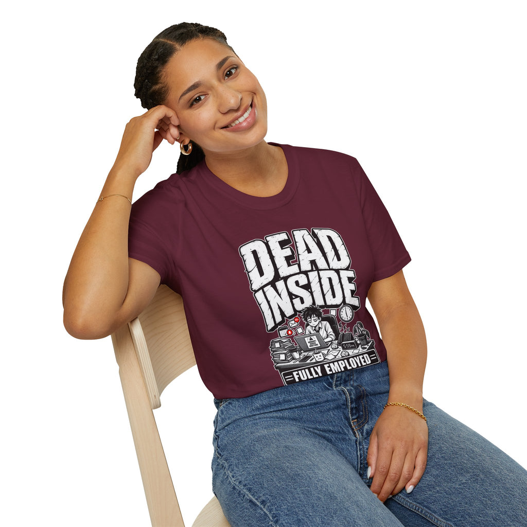 Funny Dark Humor Tshirt — Funny Office Tshirt Dark Humor Graphic Tee Unique Coworker Gift Shirt