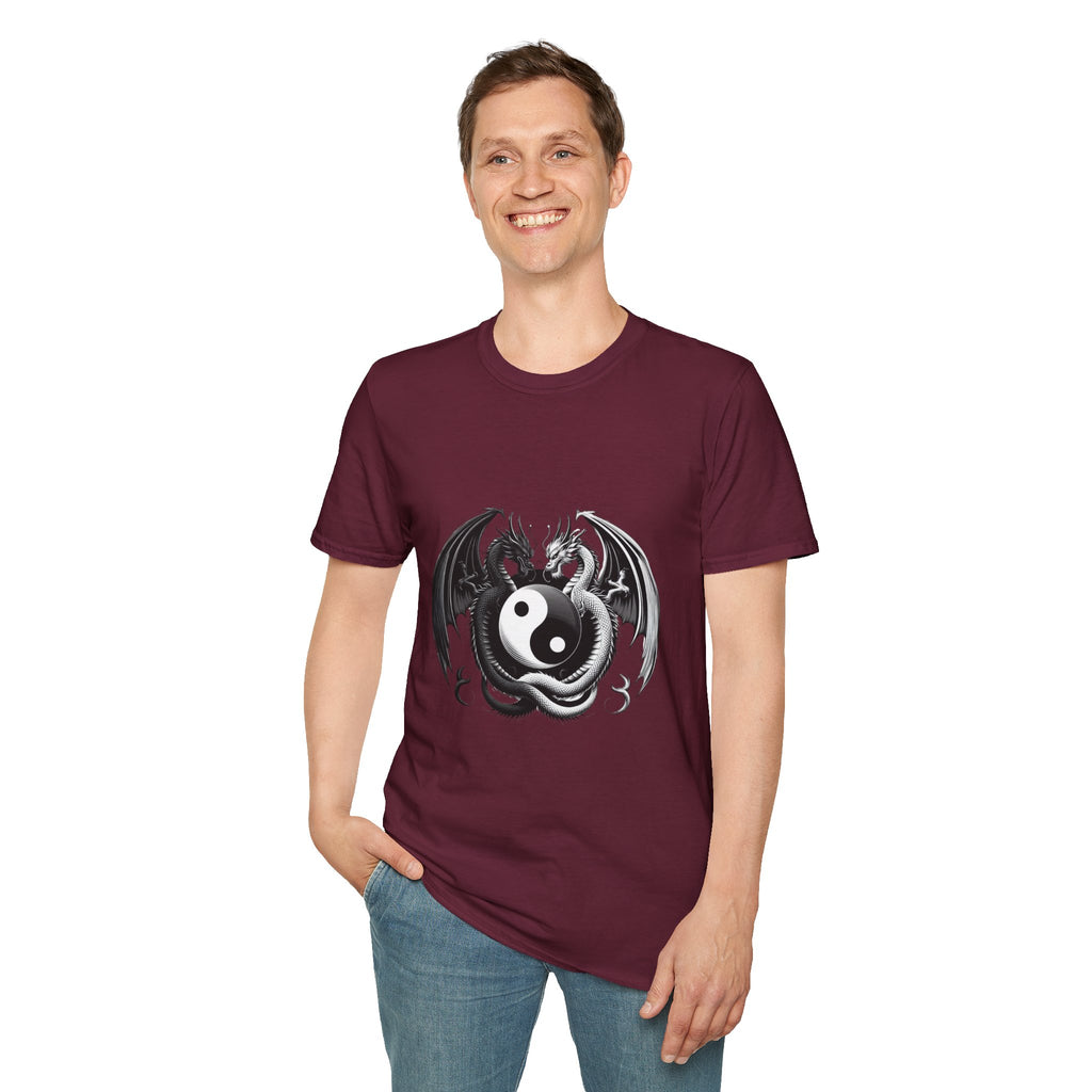 Dragon T-shirt Men Women Graphic Tee Clothing Apparel Chinese Dagon Symbol Gift