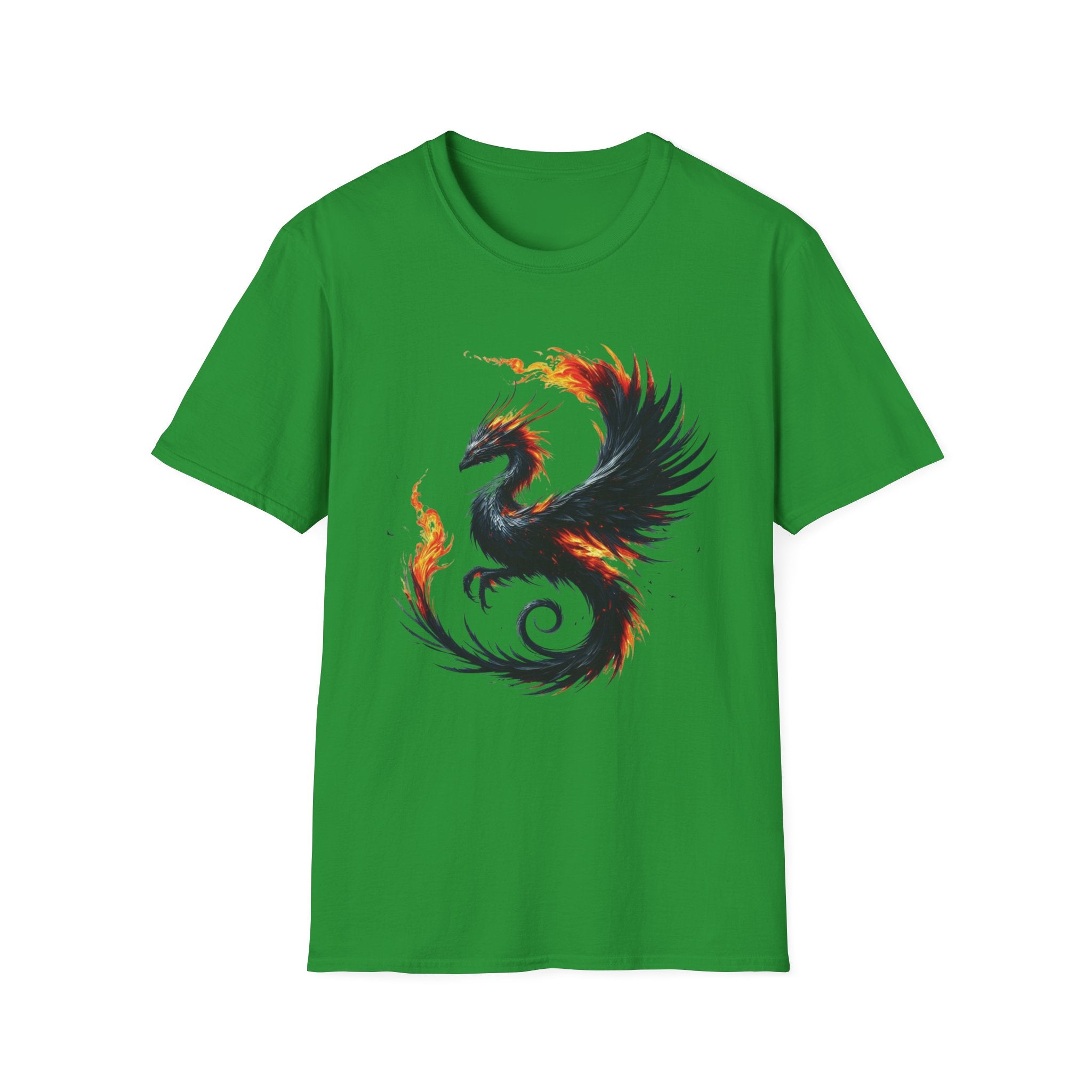 Dragon T-shirt Mens Graphic Tee Clothing Apparel Chinese Symbol Unisex Softstyle Unique Tshirt Best Gift