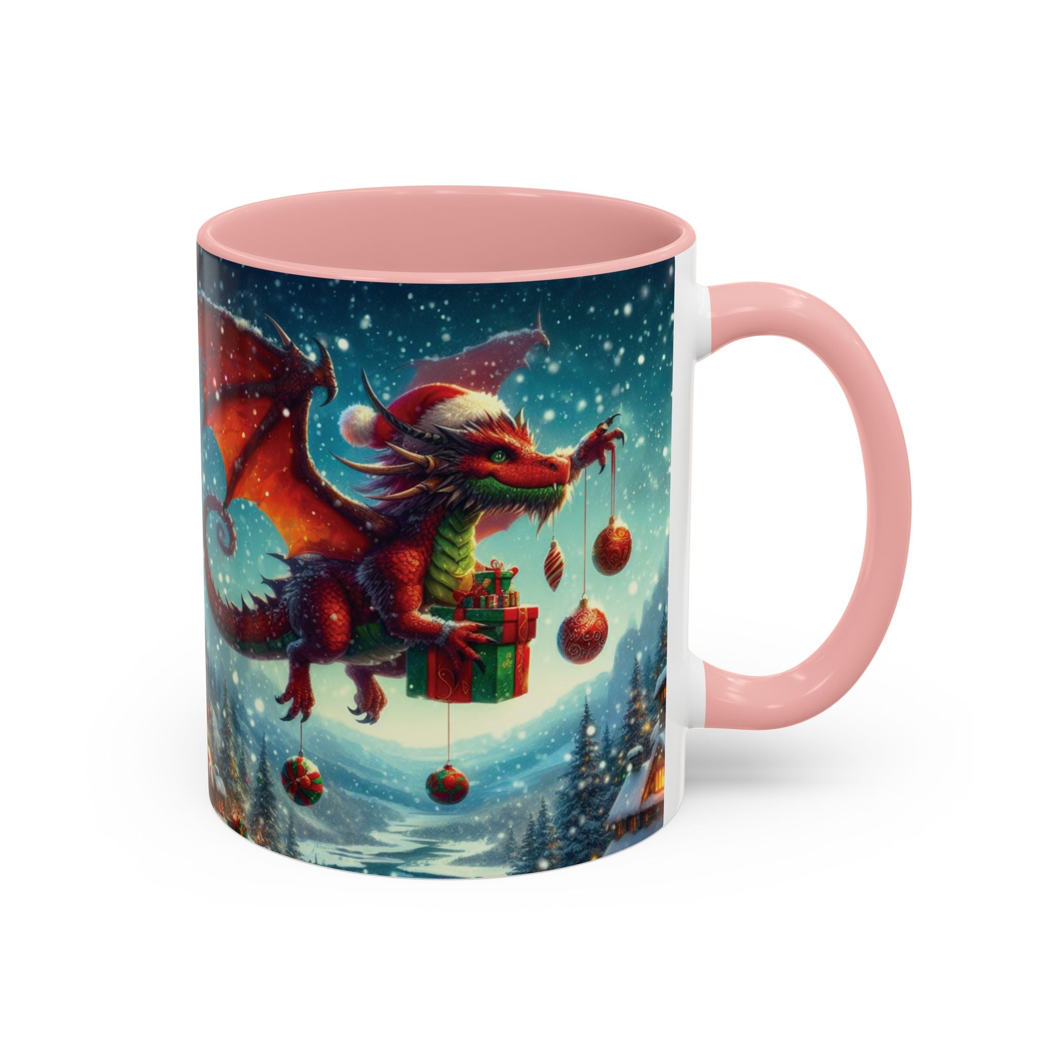 Christmas Mug Dragon Mug Santa Funny Coffee Tea Ceramic Cup New Year 2027 Gift