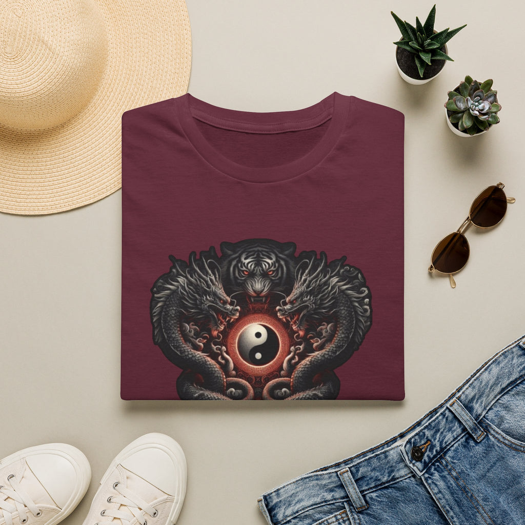 Dragon T-shirt Men Women Graphic Tee Clothing Apparel Chinese Dagon Symbol Gift