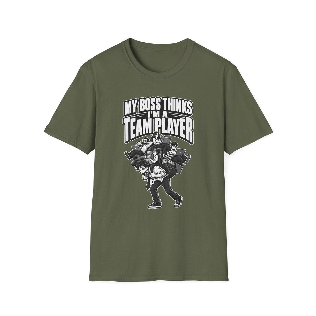 Funny Dark Humor Tshirt — Funny Office Tshirt Dark Humor Graphic Tee Unique Coworker Gift TEAM PLAYER Shirt