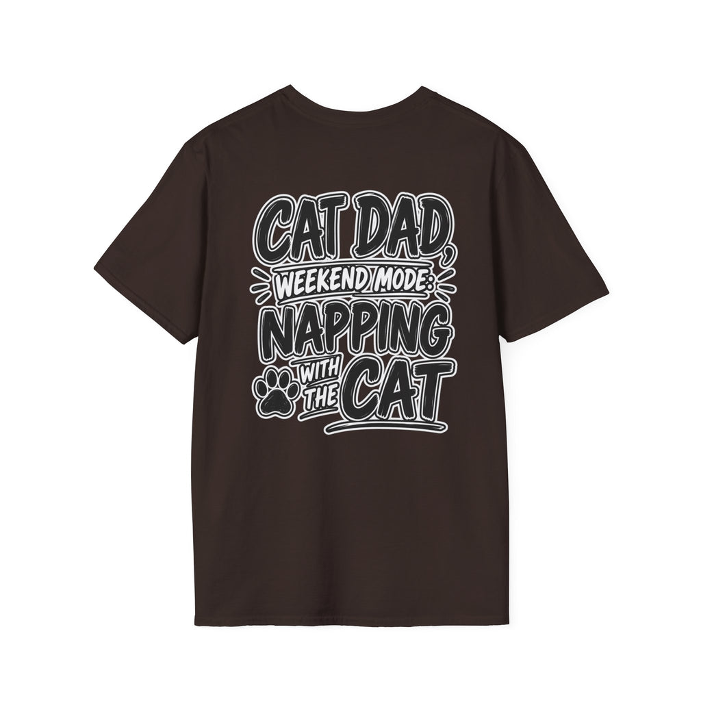 Cat Dad Shirt Pet Lover Tshirt Funny Cat Lover Graphic Tee Dark Humor Tee Unique Gift Funny Tshirt