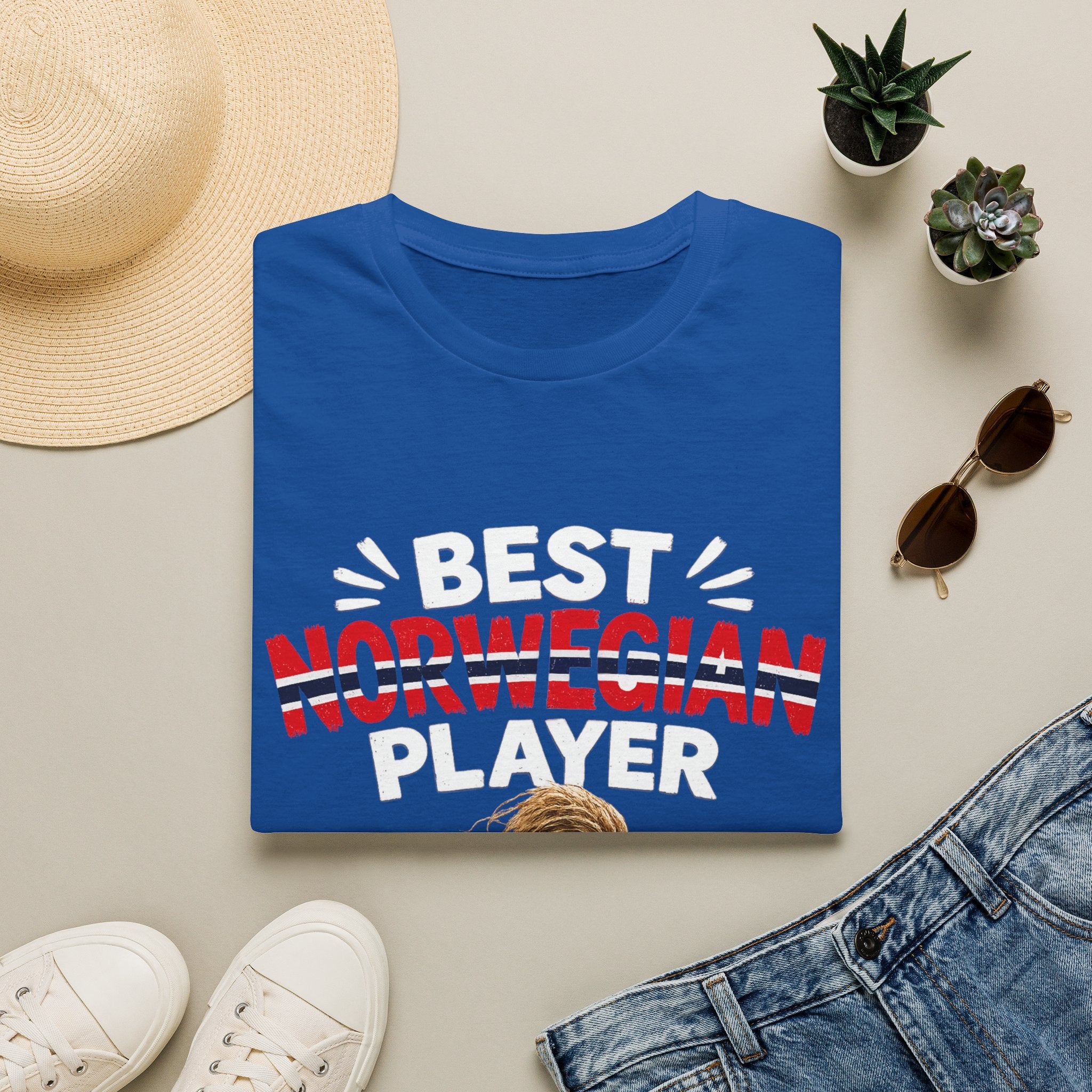 Funny Erling Haaland Tshirt Norway Football Player Unisex Softstyle T-Shirt Usa Soccer